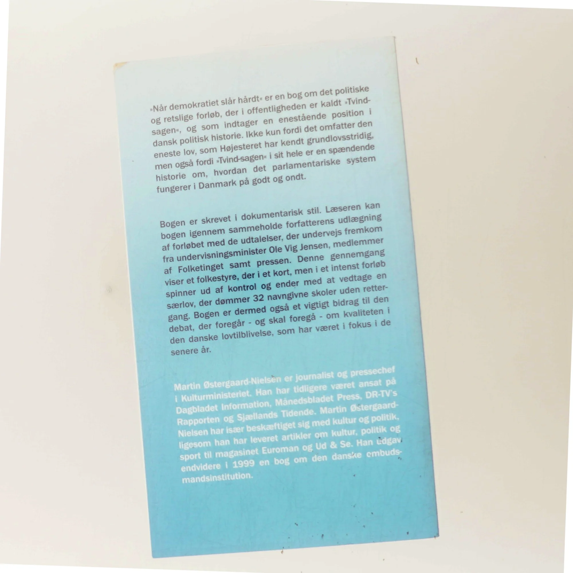 Når demokratiet slår hårdt af Martin Østergaard-Nielsen (Bog)