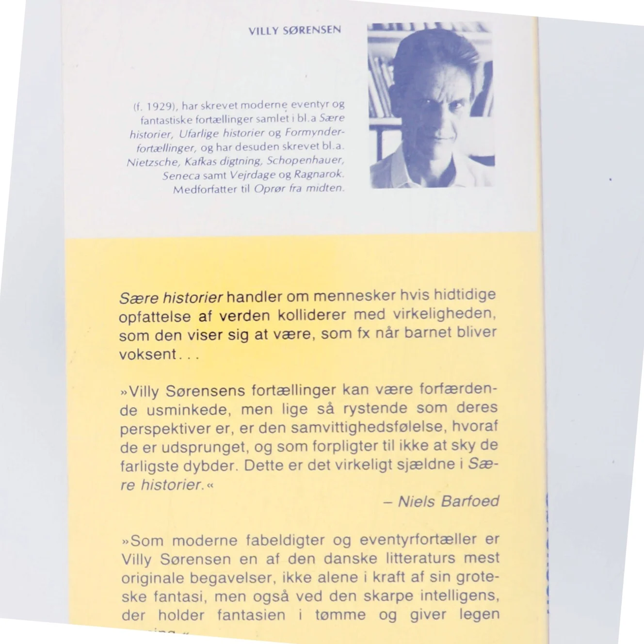 Sære historier af Villy Sørensen (Bog)