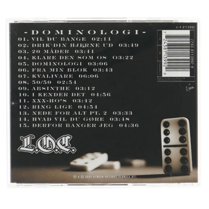 L.O.C. Dominologi CD fra L.O.C.