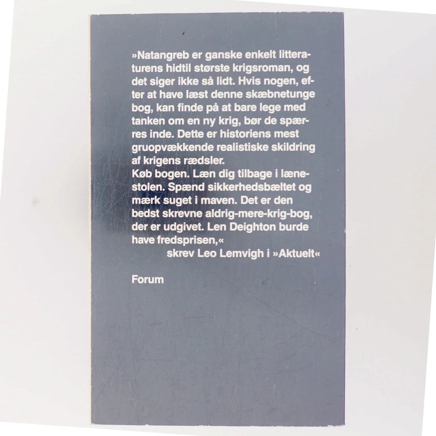 Natangreb af Len Deighton (Bog)