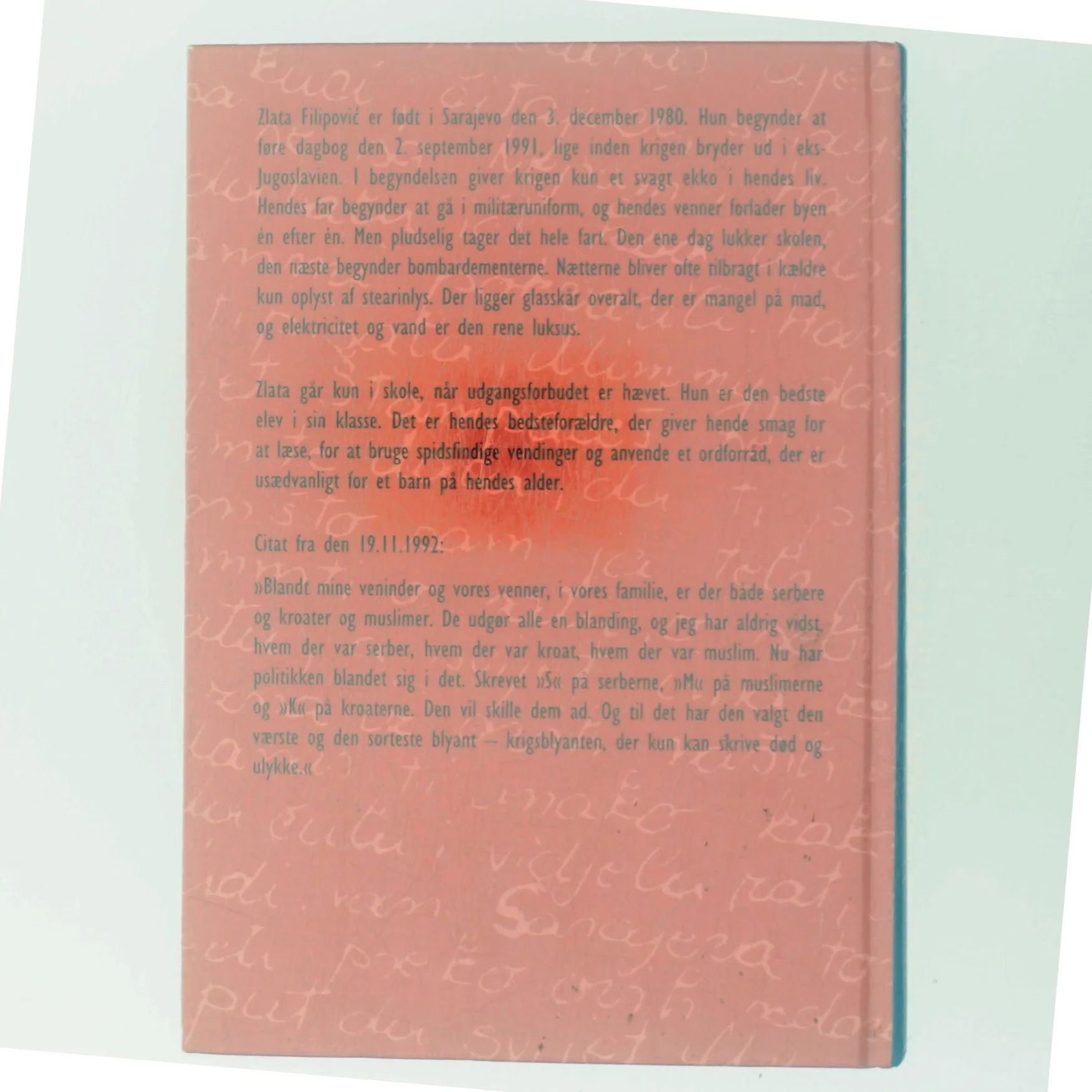 Zlatas Sarajevo Dagbog af Zlata Filipović (Bog)