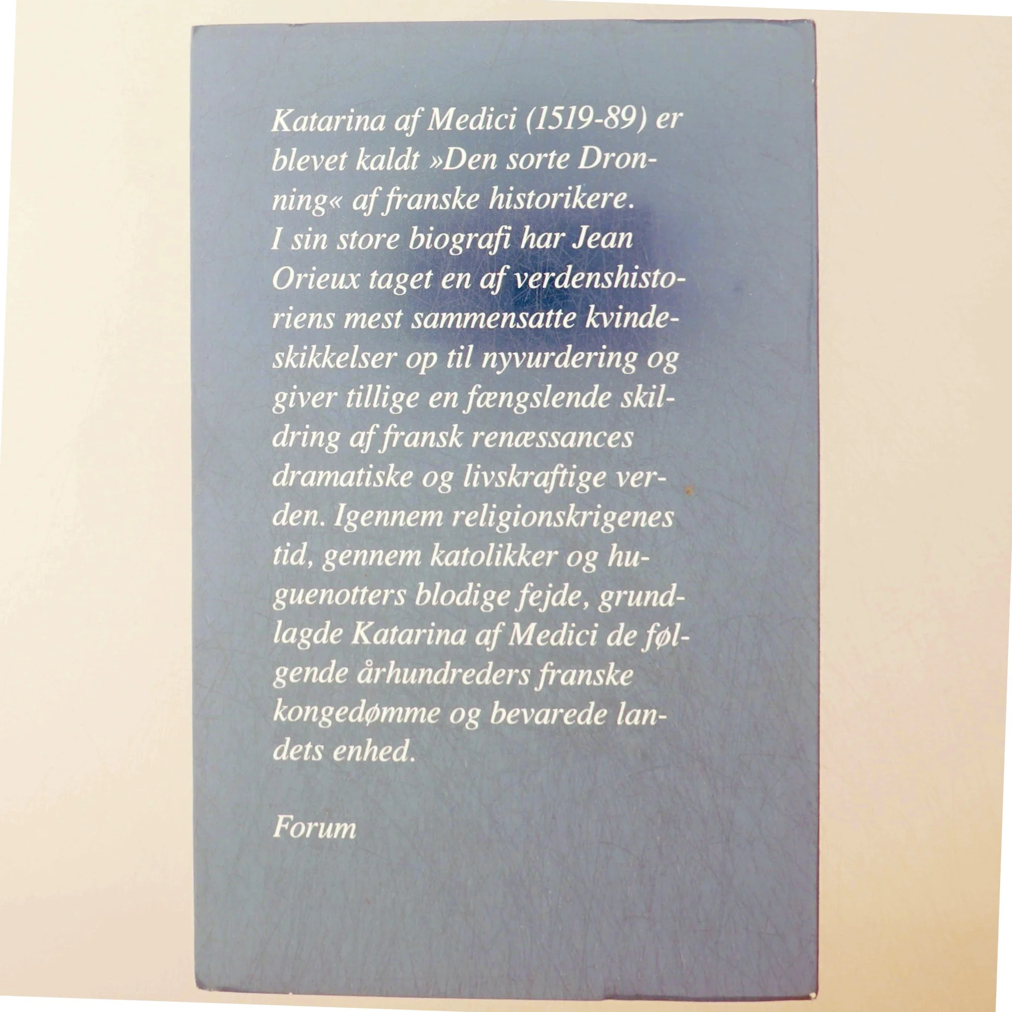 Jean Orieux: Katarina af Medici 2