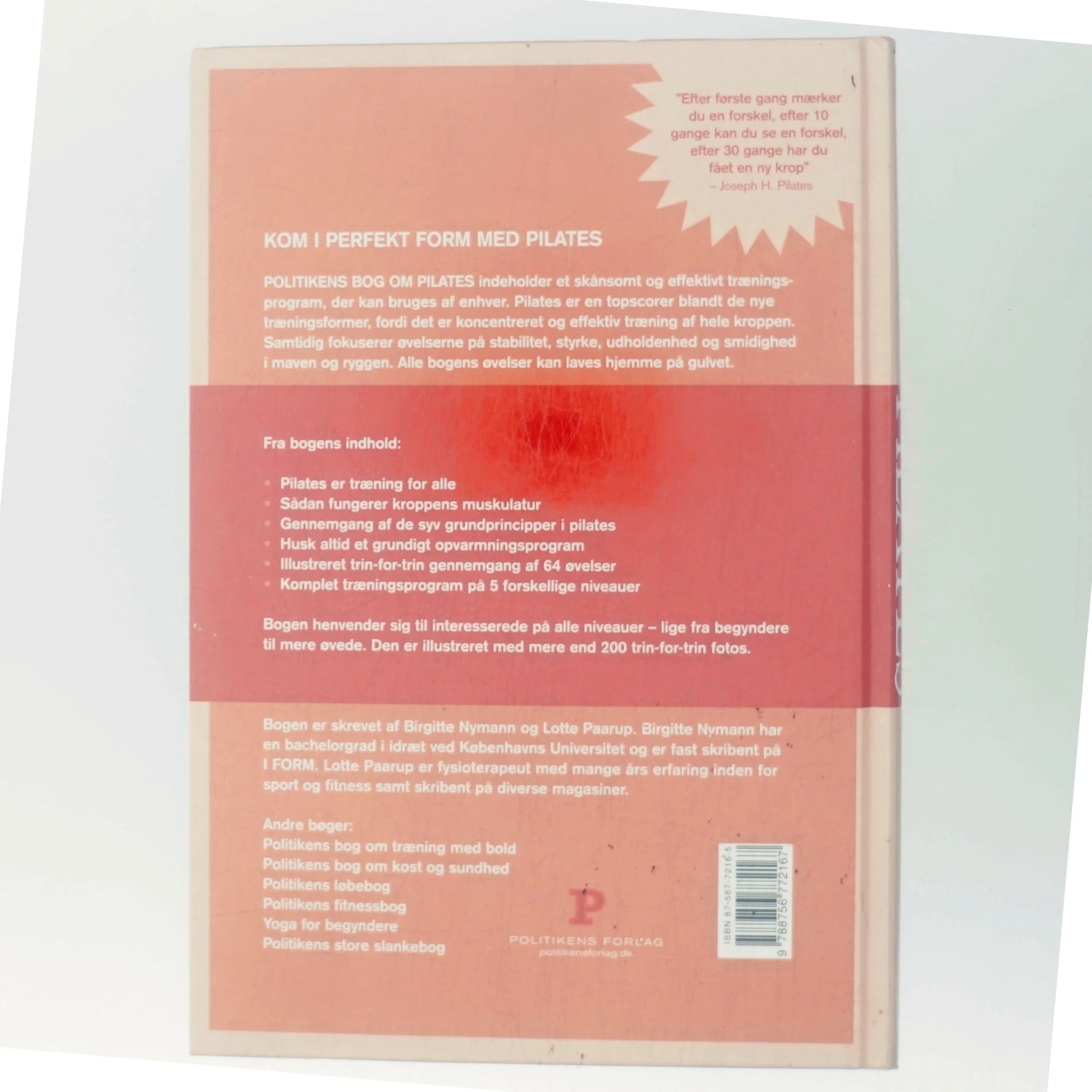 Politikens bog om Pilates (Bog)