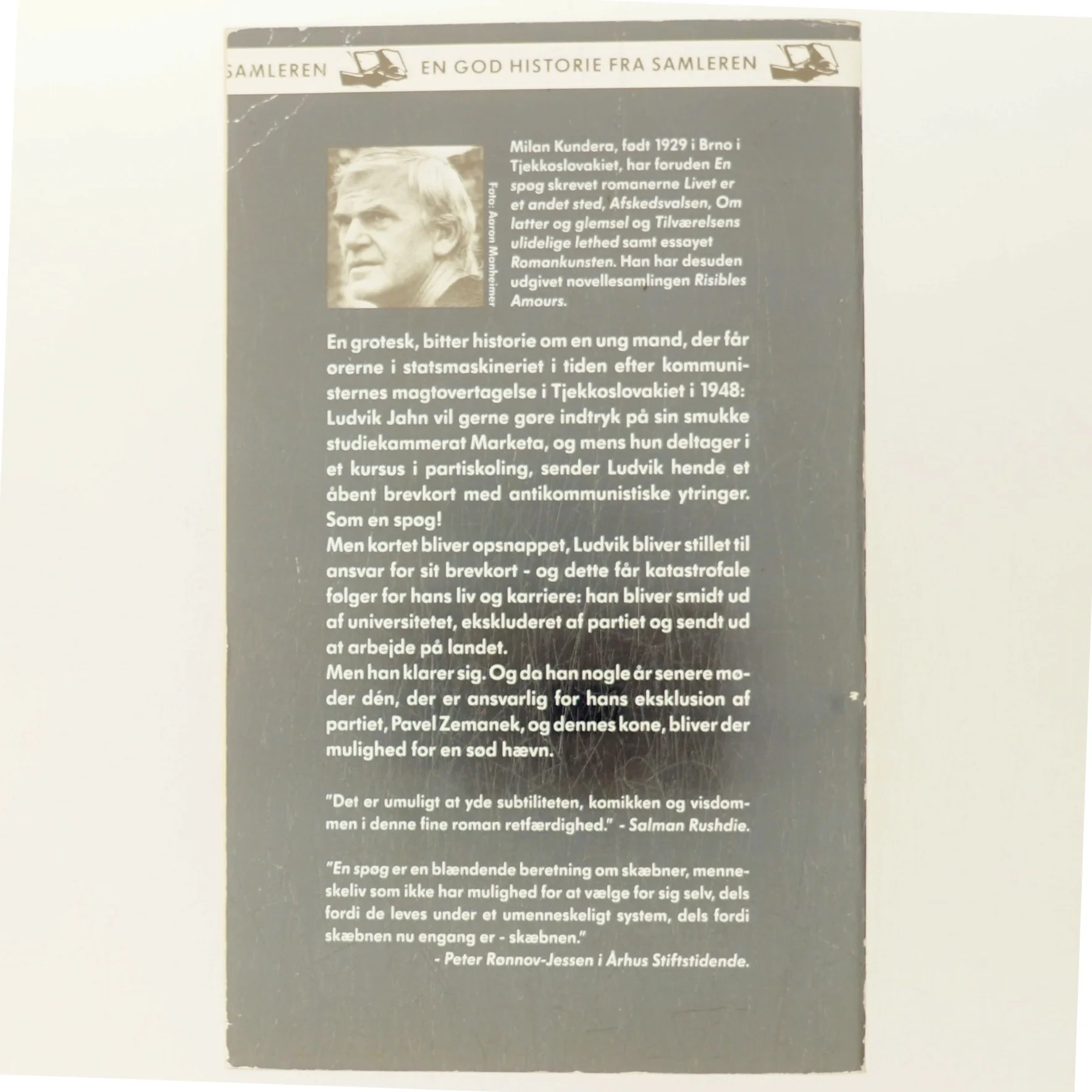 En Spøg af Milan Kundera (Bog)