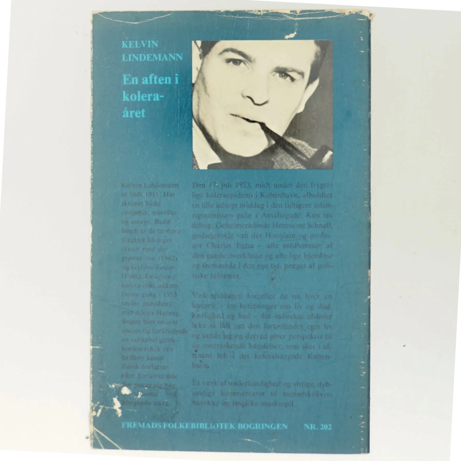 En aften i kolera-året af Kelvin Lindemann (Bog)