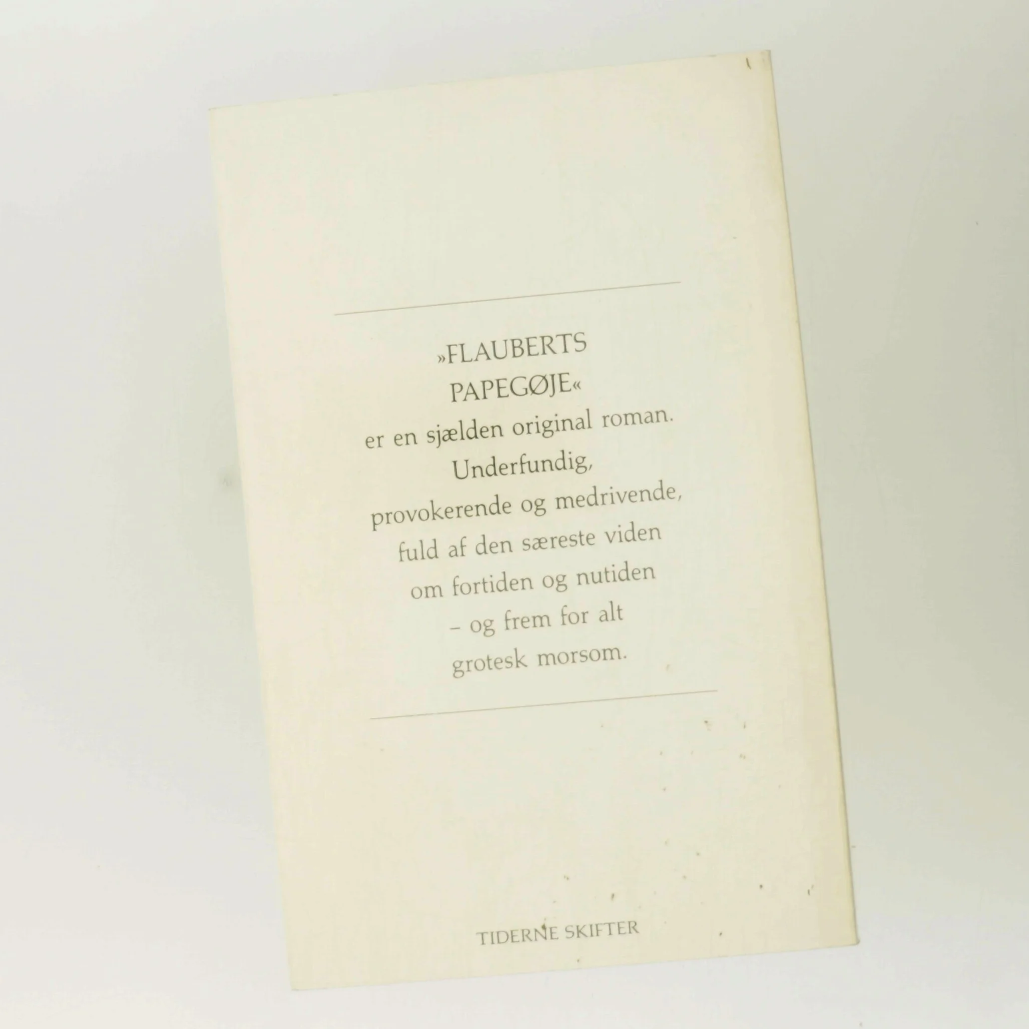 Flauberts papegøje af Julian Barnes (Bog)