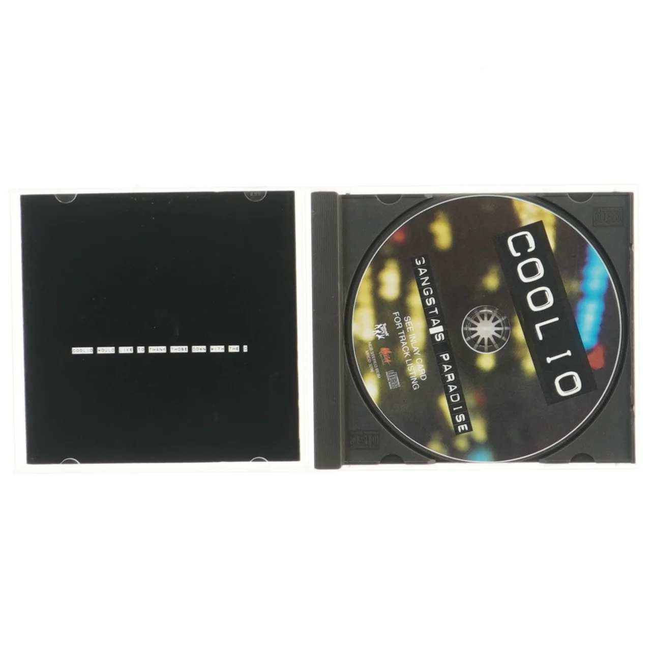 Coolio - Gangsta's Paradise CD fra Tommy Boy