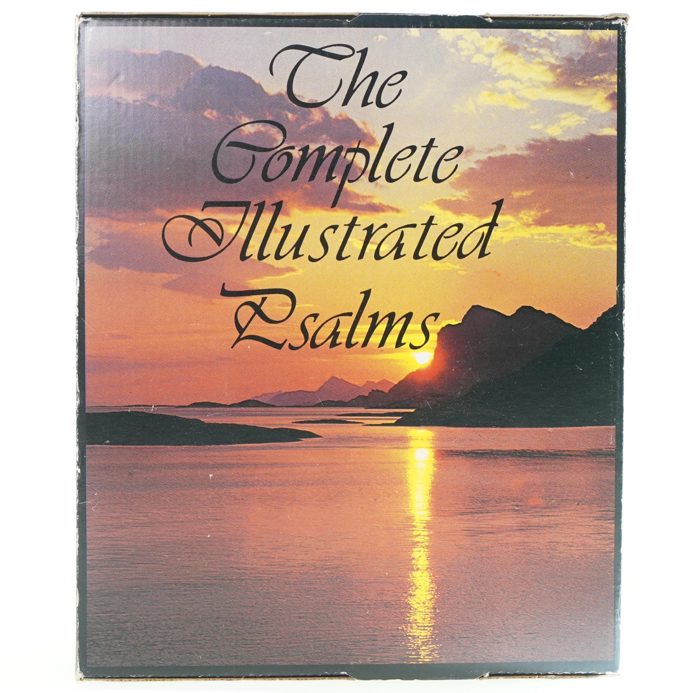 The Complete Illustrated Psalms. 7 bøger med sange fra salmernes bog af Jørgen Vium Olesen (bog) (str. 22 x 10 x 27 cm)