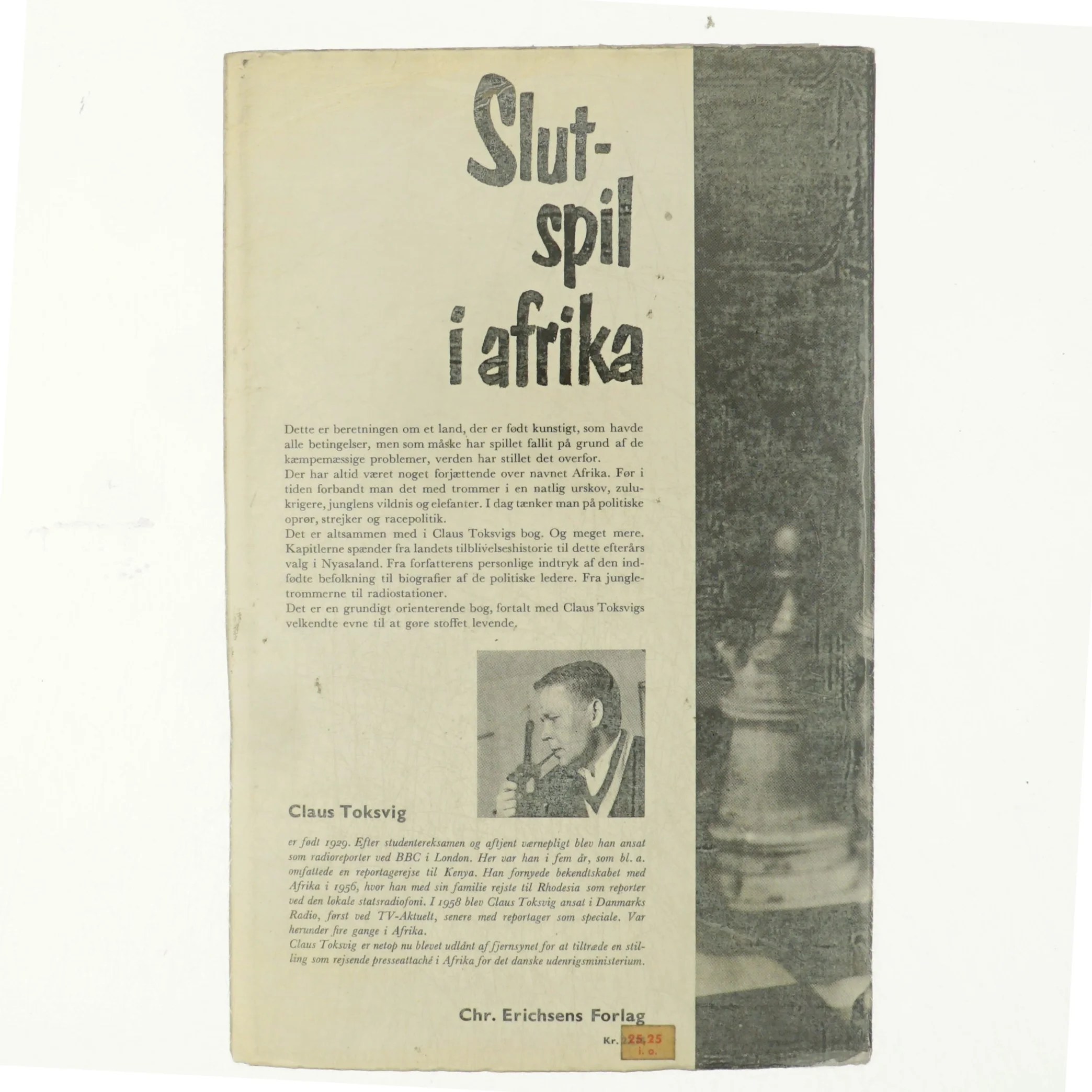 Slutspil i Afrika af Claus Tolksvig (bog)