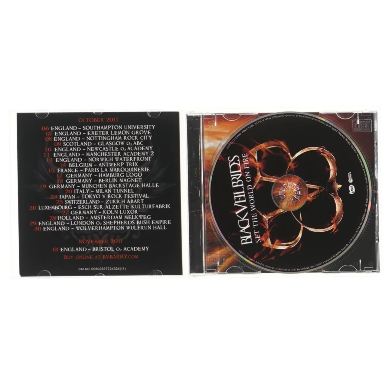 Black Veil Brides CD fra Black Veil Brides