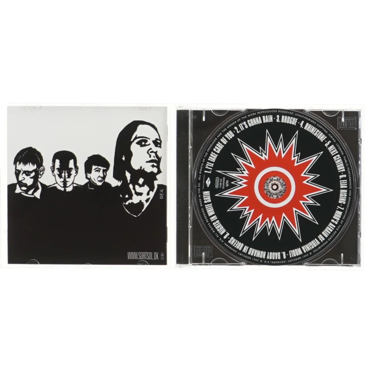 Sort Sol Snakecharmer CD fra Sort Sol