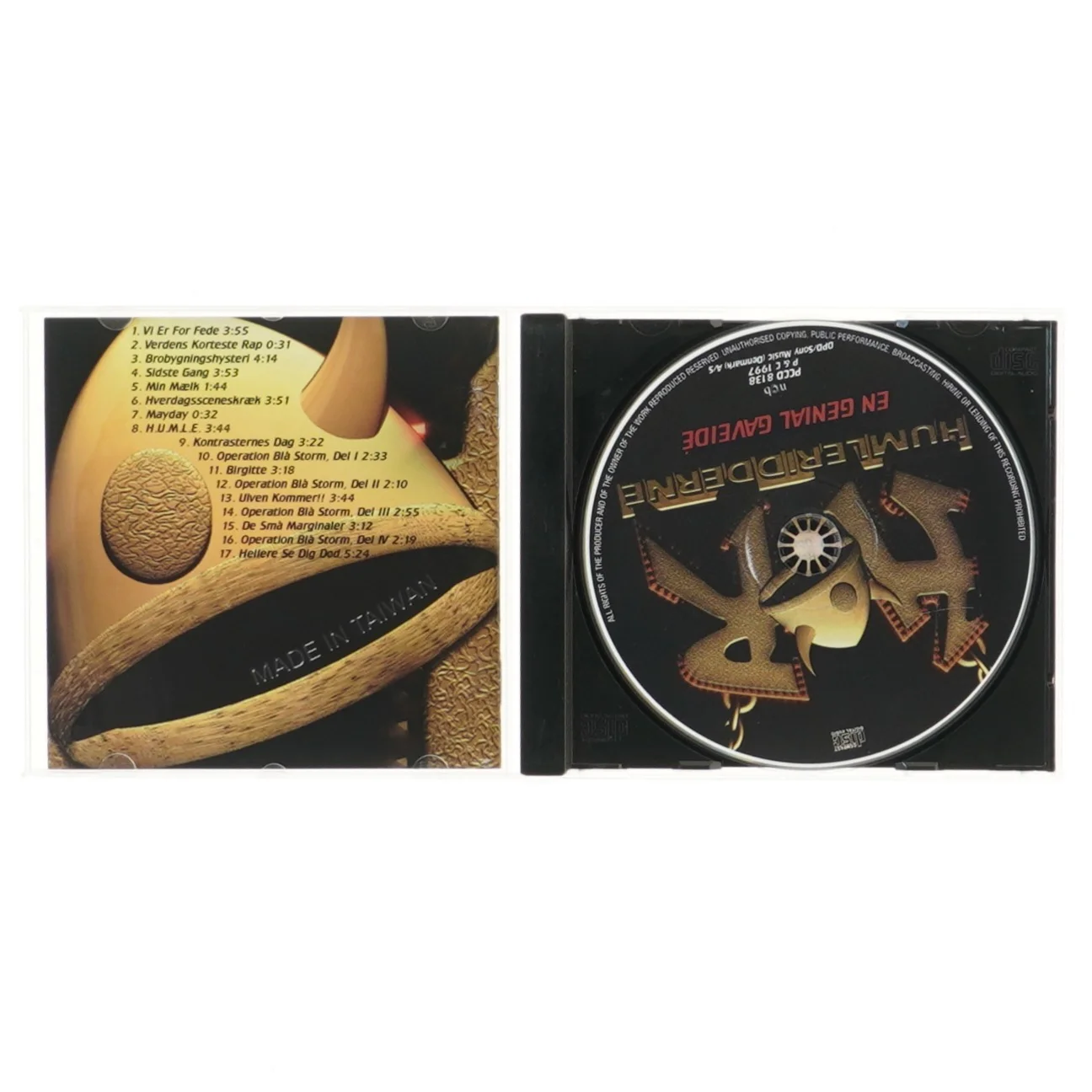 Humleridderne CD - En Genial Gaveidé fra Sony Music Entertainment