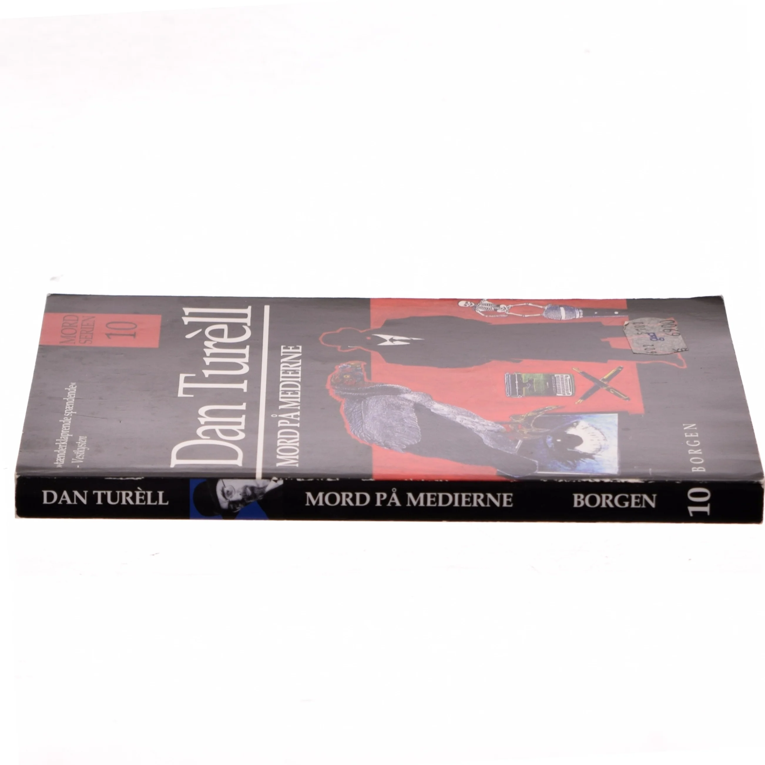 Mord på medierne : kriminalroman af Dan Turèll (Bog)