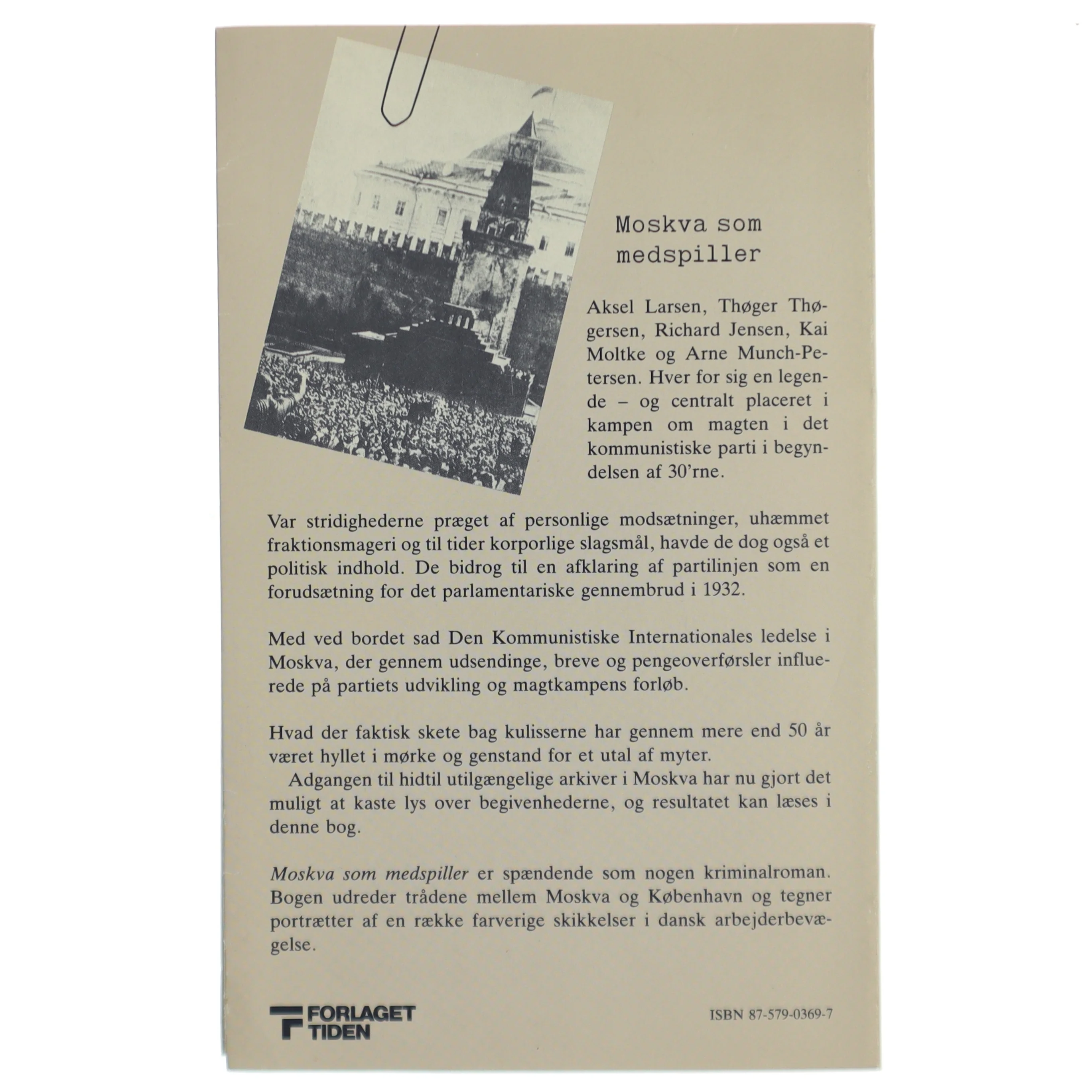 Kurt Jacobsen: Moskva som medspiller