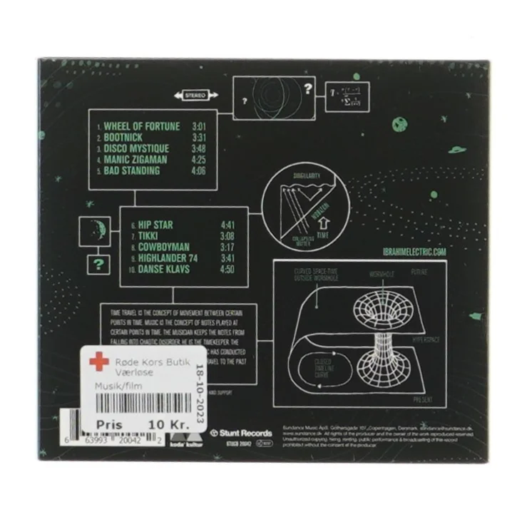 Ibrahim Electric - Time Machine CD fra Ibrahim Electric