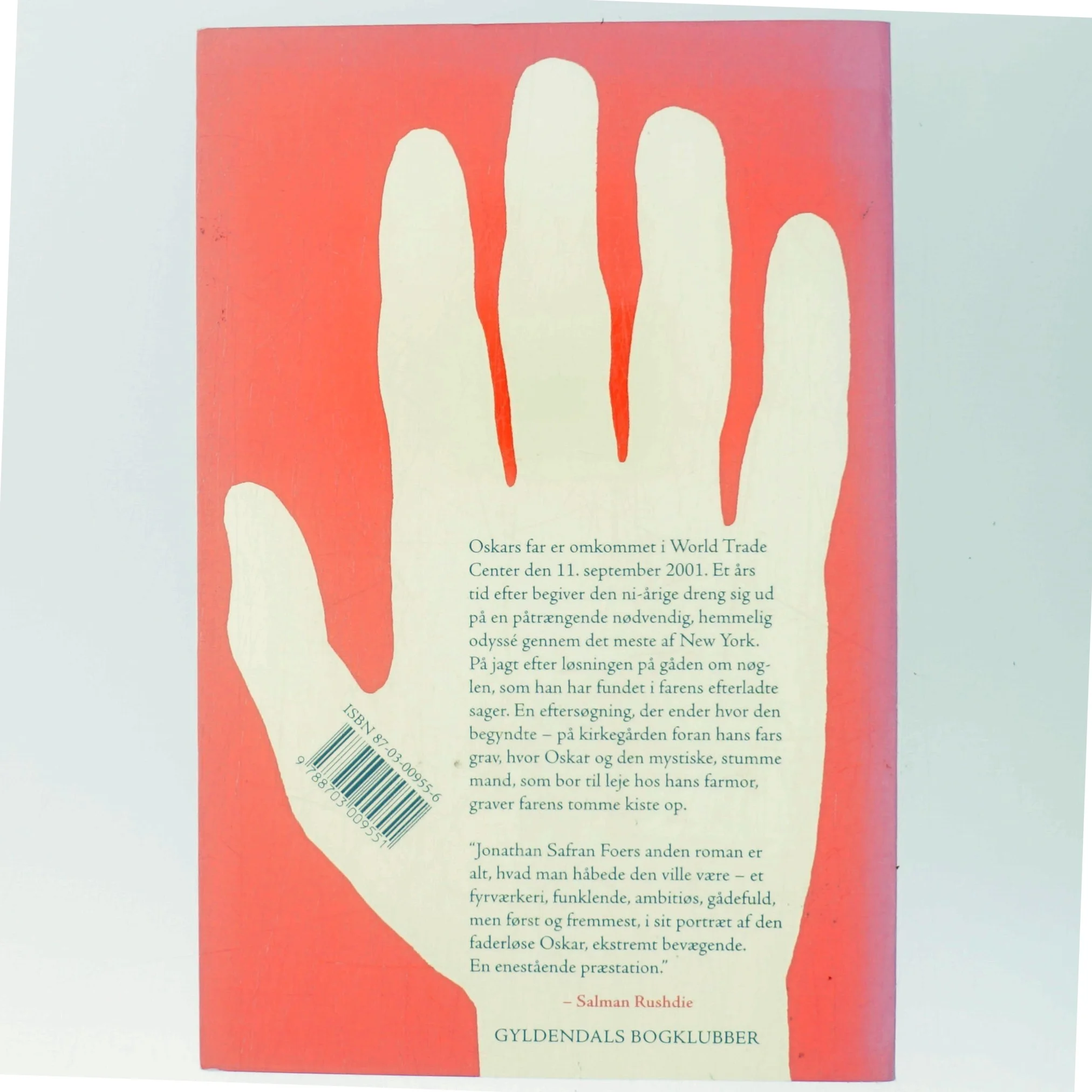 Ekstremt højt & utrolig tæt på : roman af Jonathan Safran Foer (Bog)