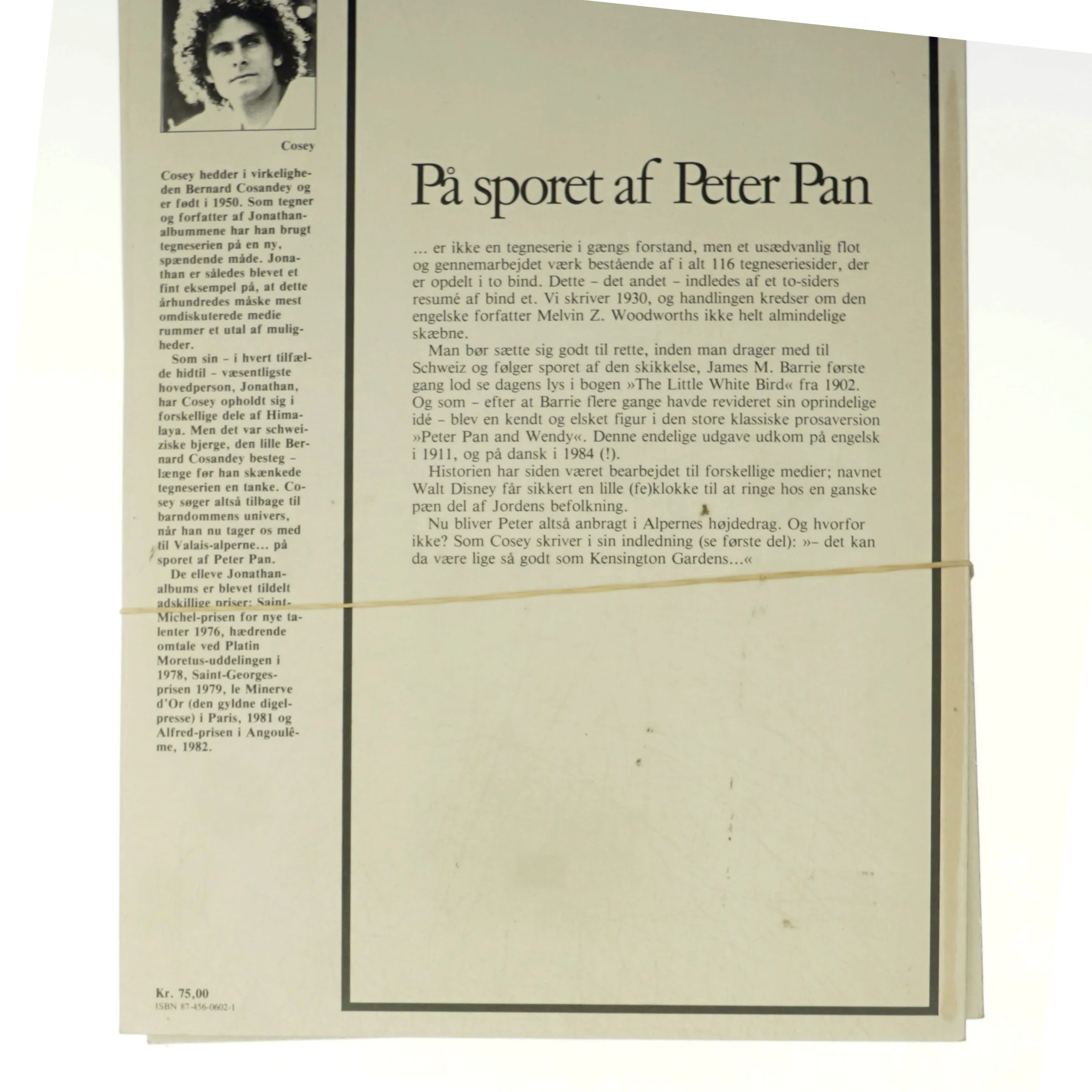 På sporet af Peter Pan 1-2 af Cosey (Tegneserie)