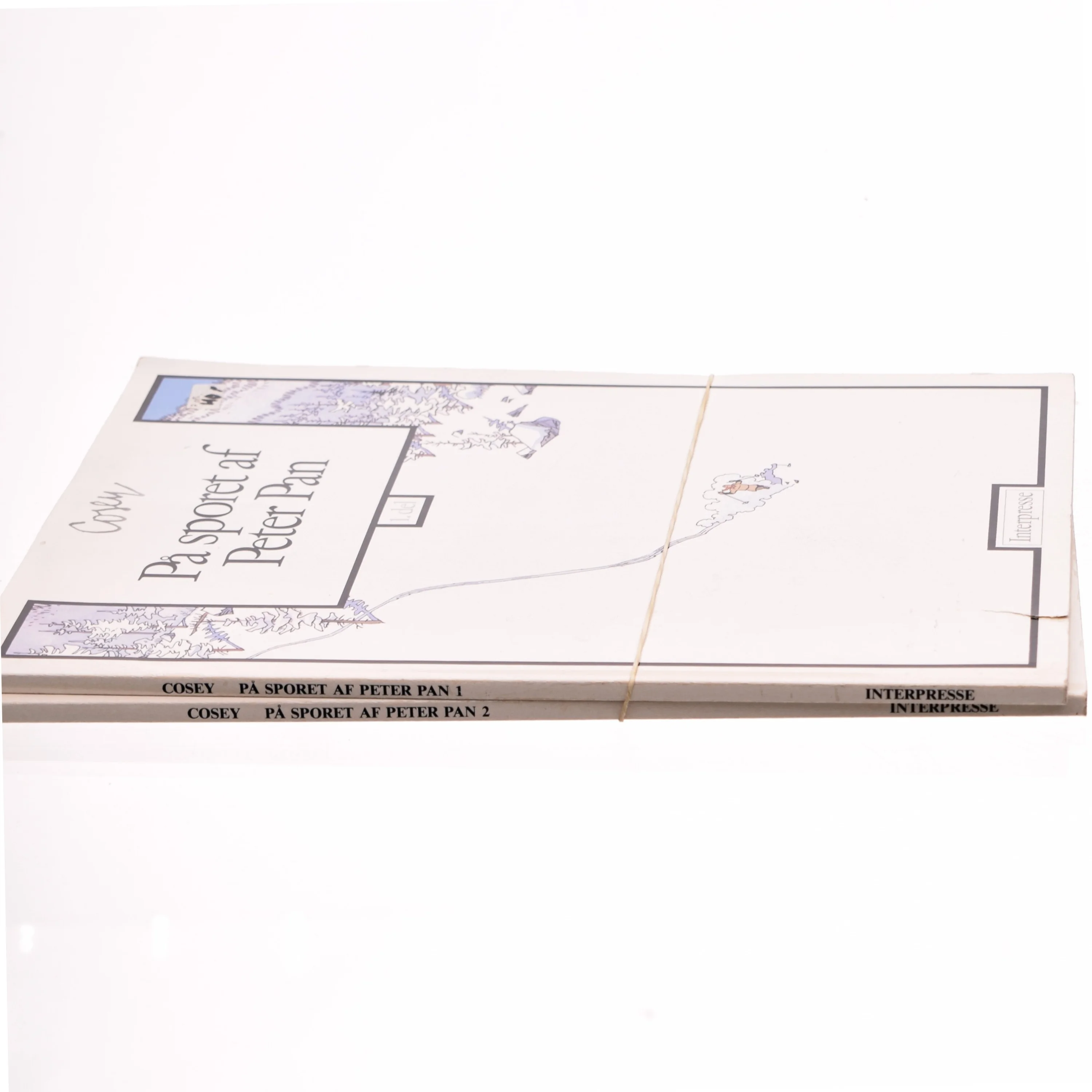 På sporet af Peter Pan 1-2 af Cosey (Tegneserie)