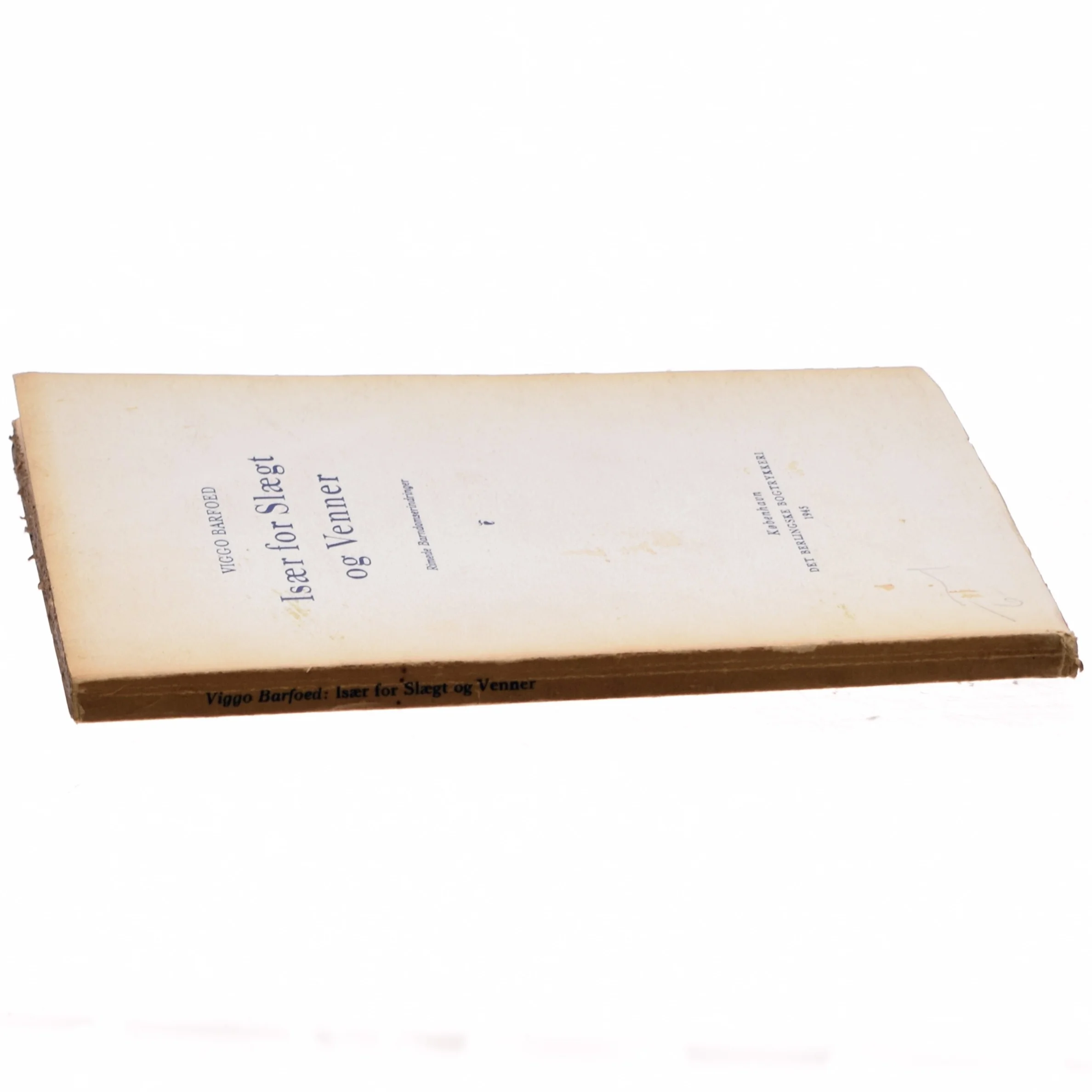 Især for slægt og venner af Viggo Barfoed (bog)