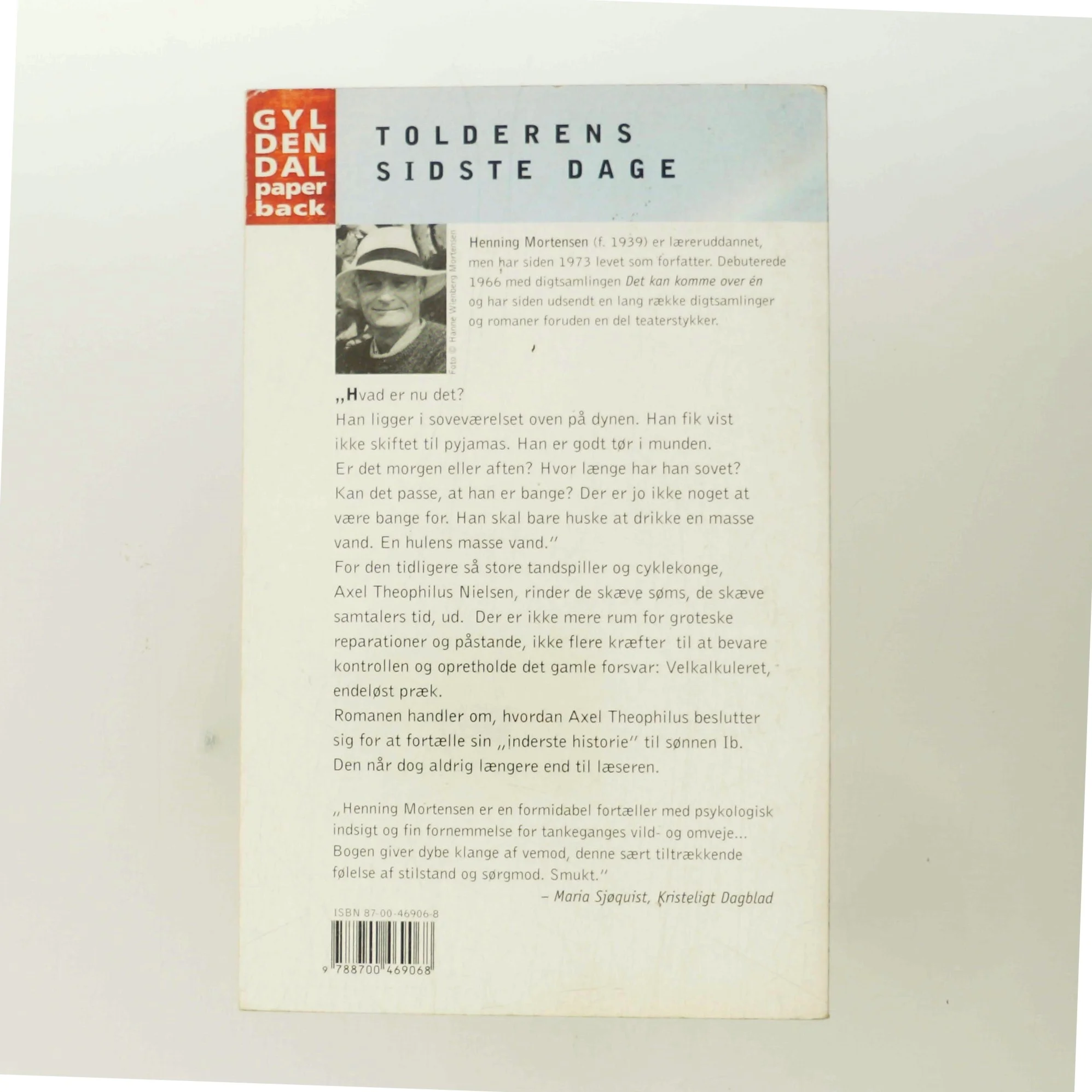 Tolderens sidste dage af Henning Mortensen (f. 1939) (Bog)