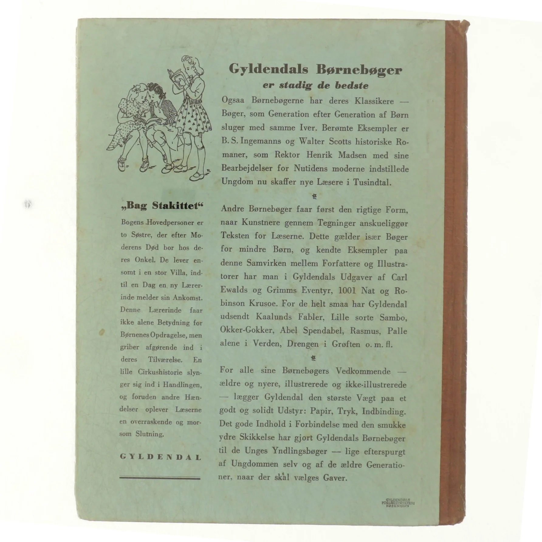 Bag stakittet af Astrid Ehrencron-Kidde (bog)