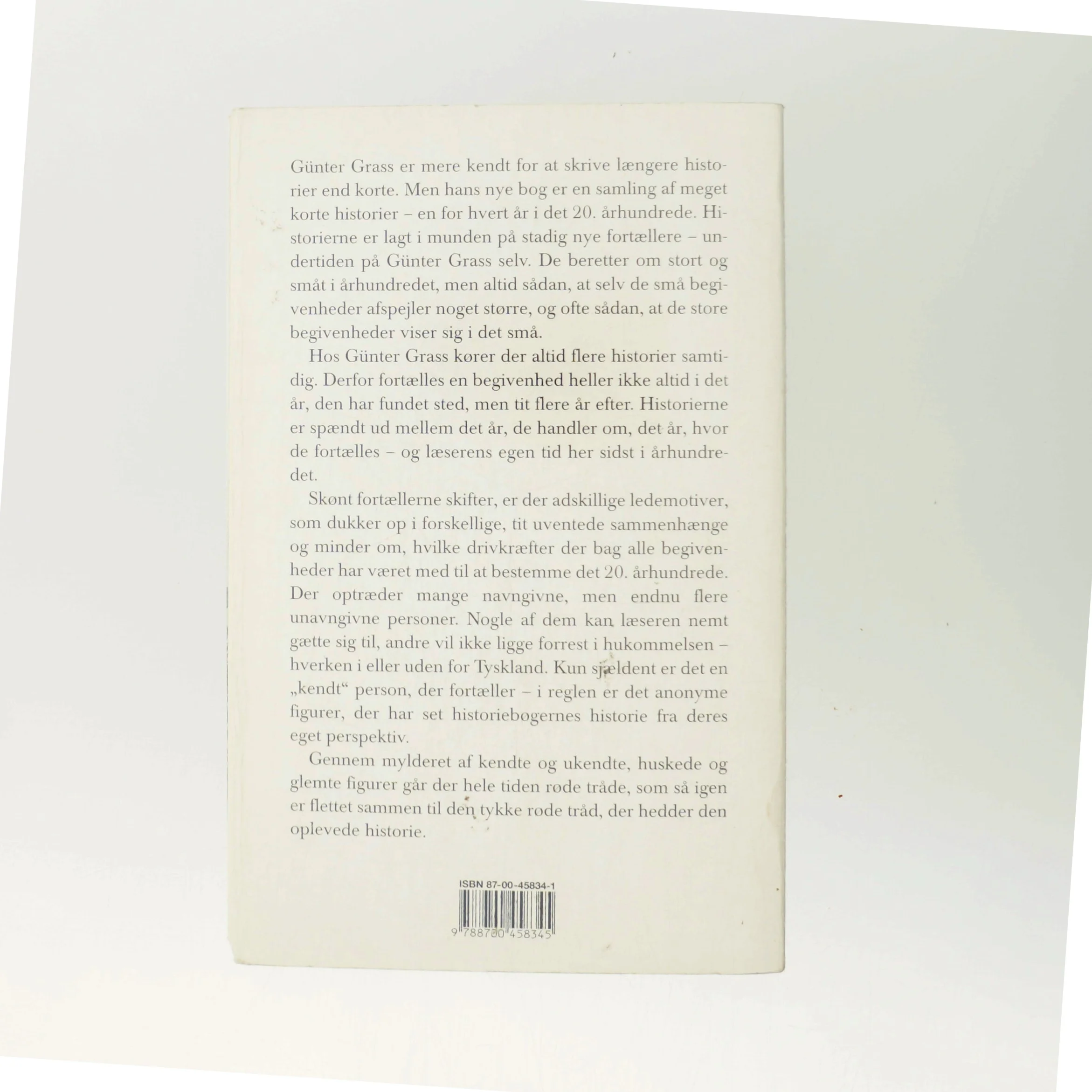 Mit århundrede af Günter Grass (Bog)