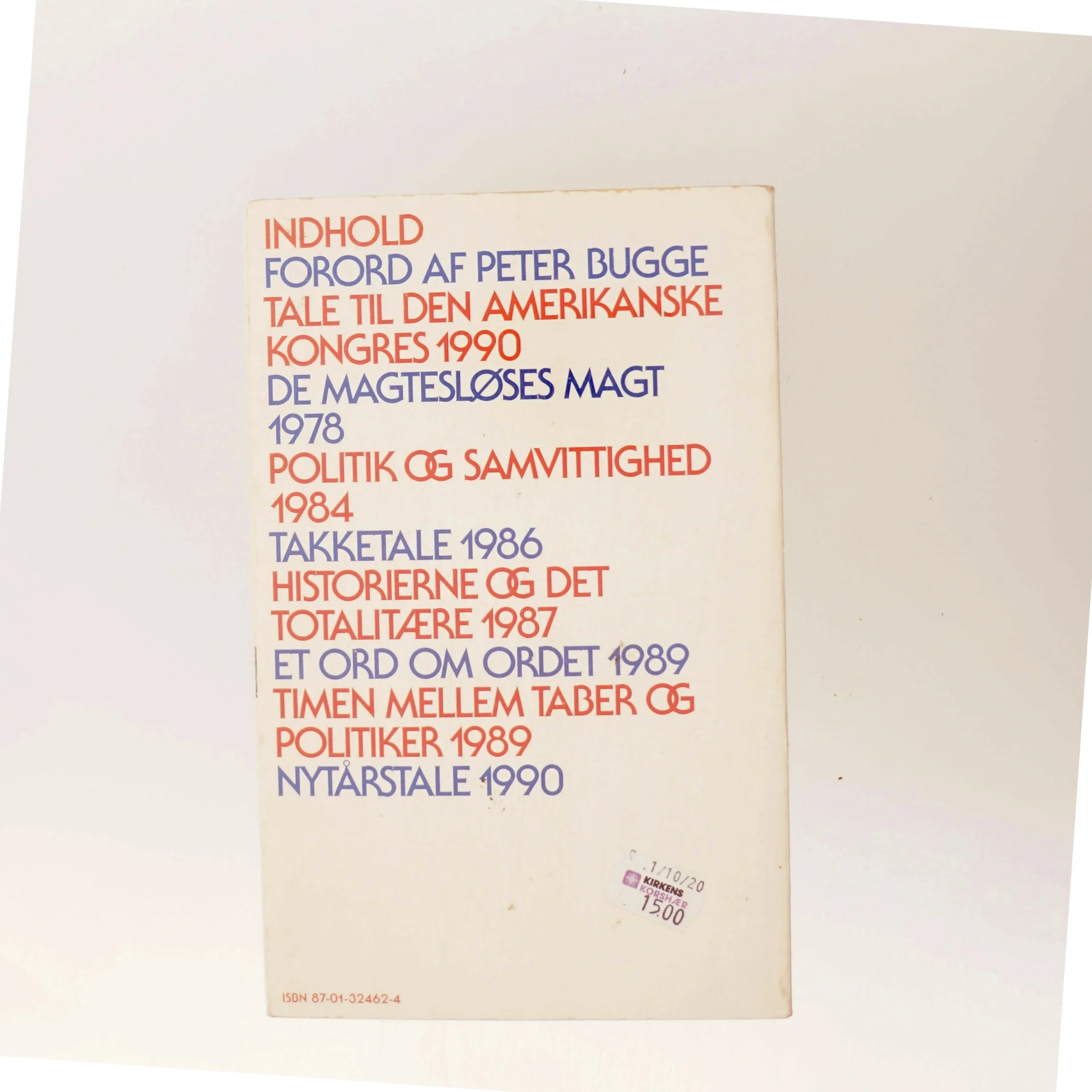 De Magtesløses Magt af Václav Havel (Bog)