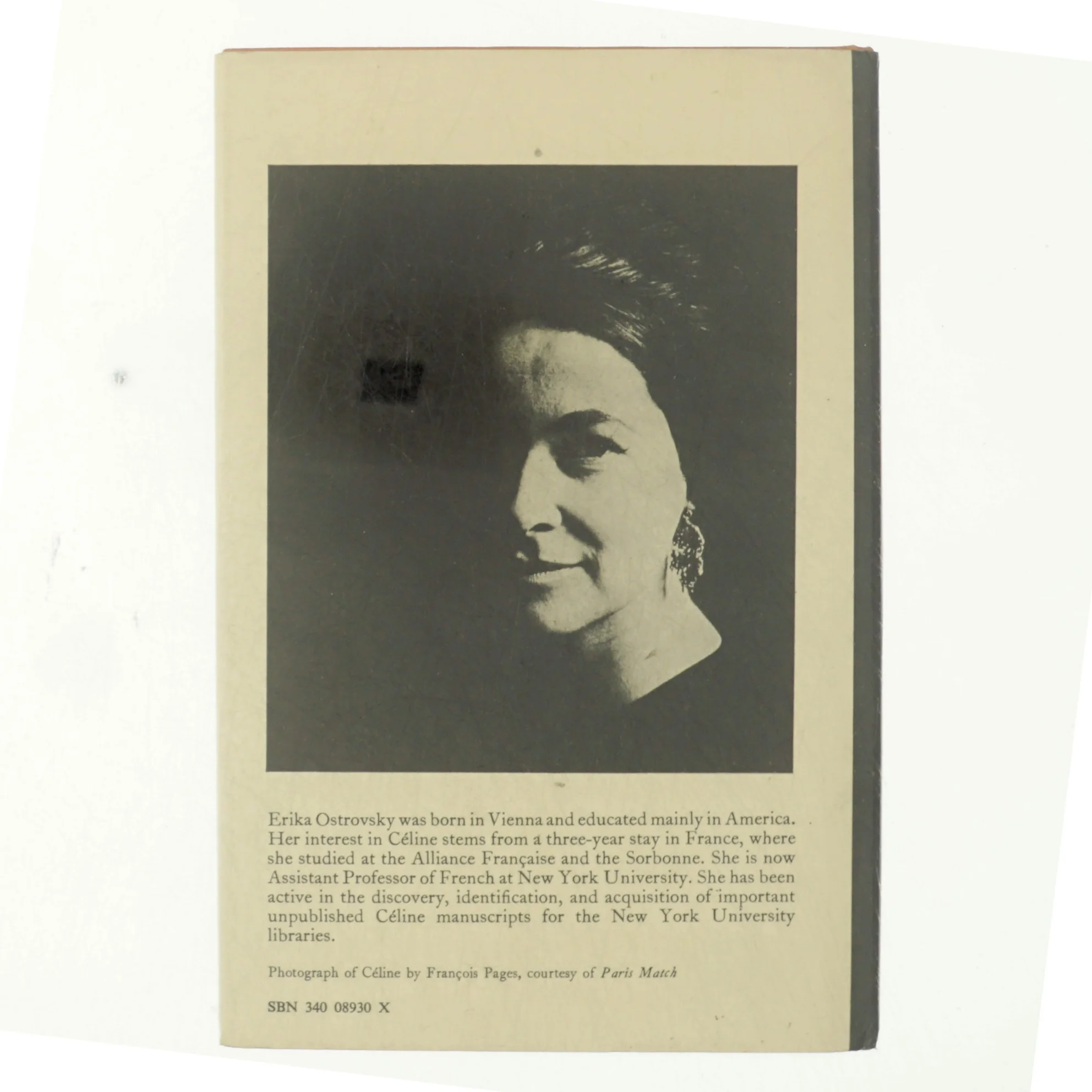 Céline and his Vision af Erika Ostrovsky (bog)