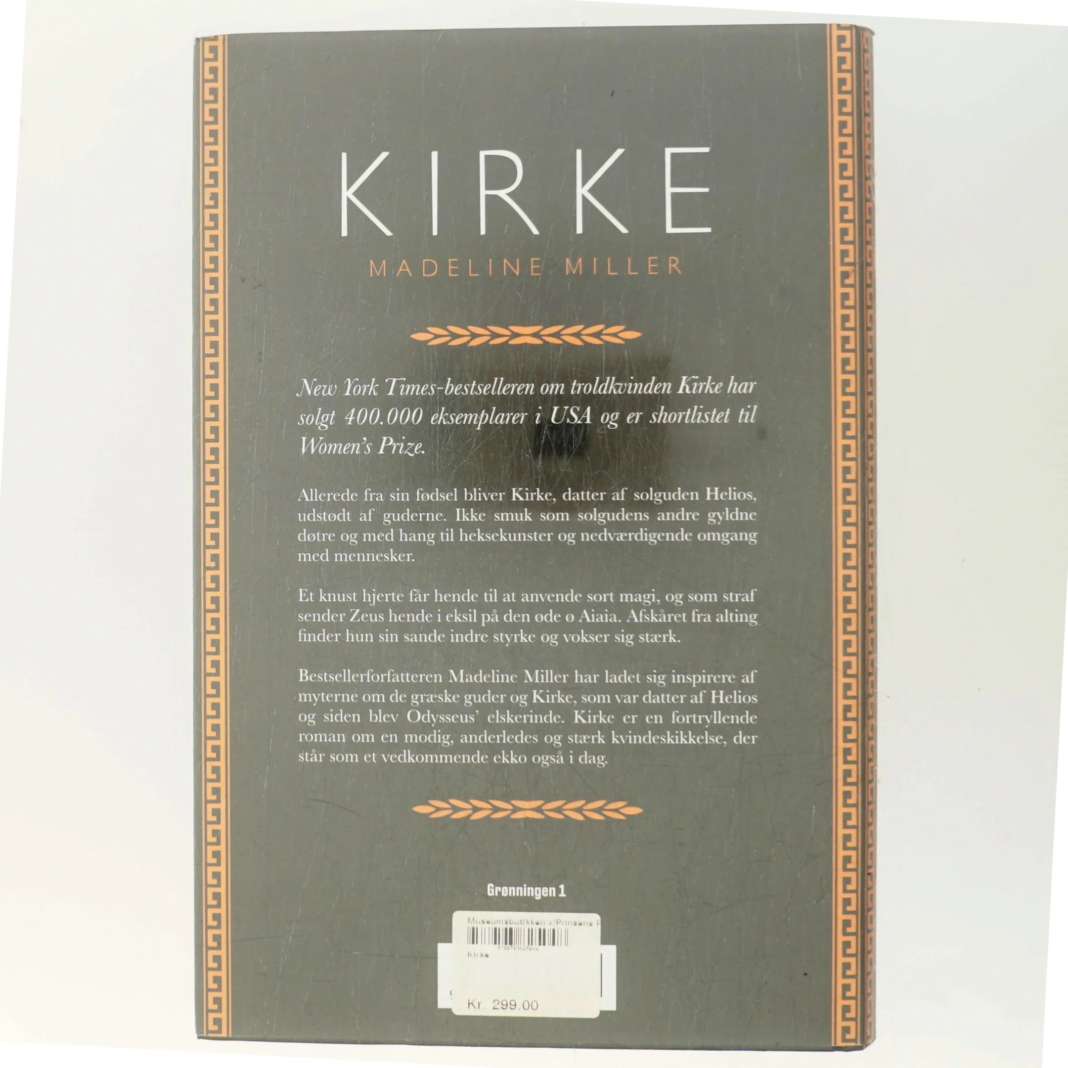 Kirke : roman af Madeline Miller (f. 1978) (Bog)