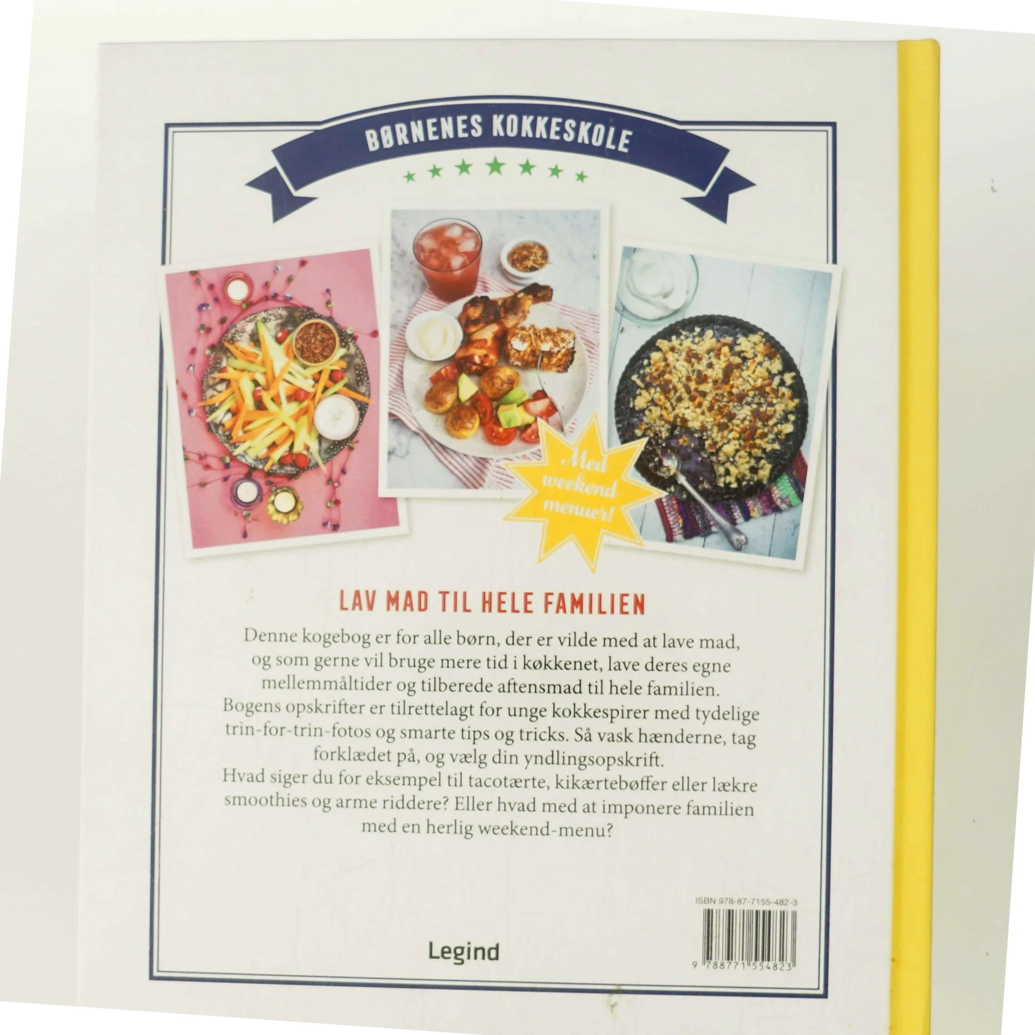 Børnenes kokkeskole : lav mad til hele familien af Sara Begner (Bog)
