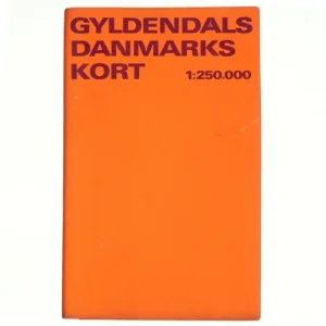 Gyldendals Danmarks kort 1:250.000 (bog)