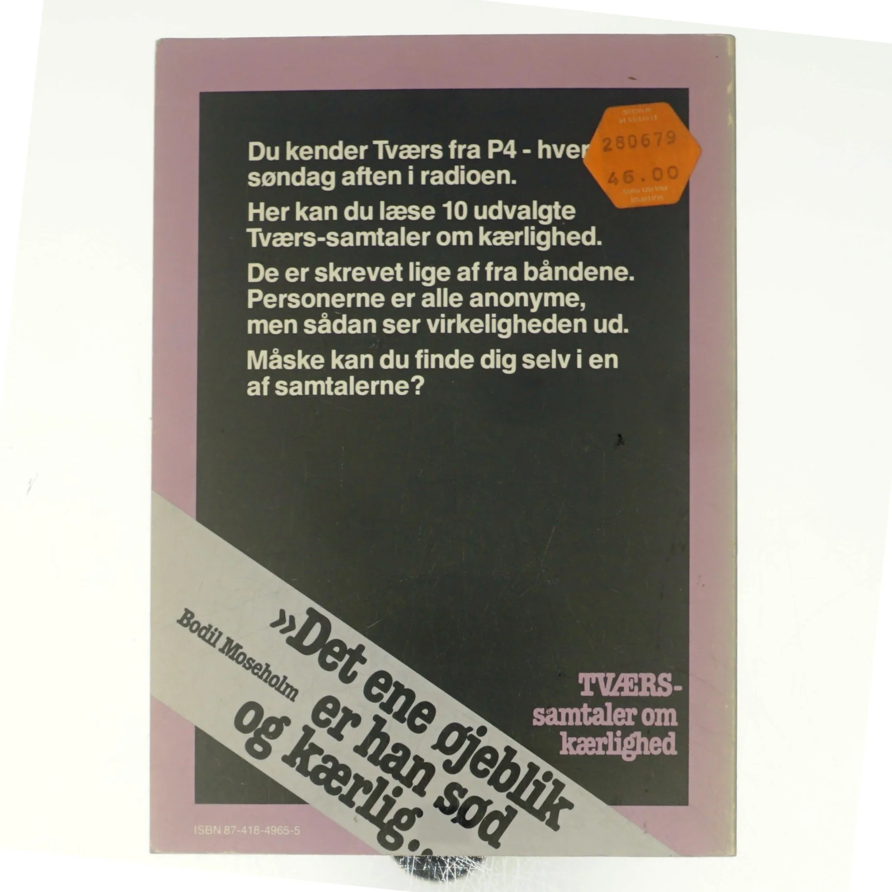 TVÆRS-samtaler om krælighed af Bodil Moseholm (bog)