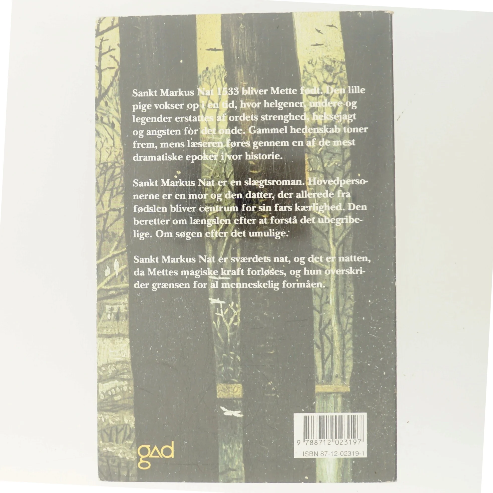 Sankt Markus Nat af Helle Stangerup (Bog)