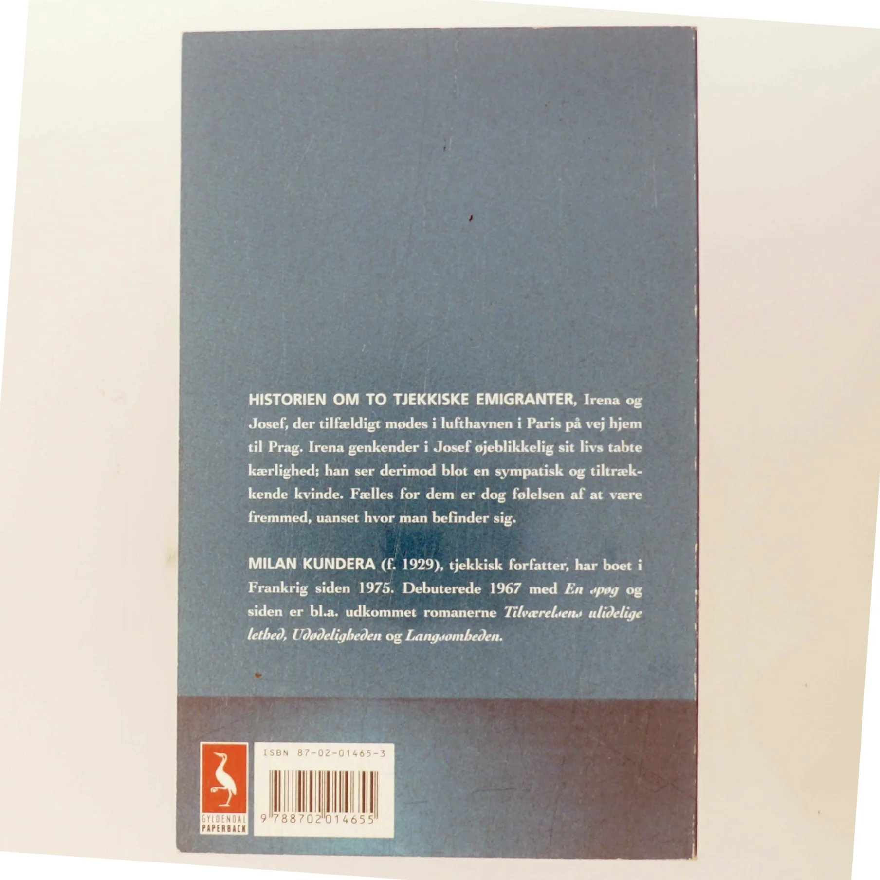 Uvidenheden af Milan Kundera (Bog)