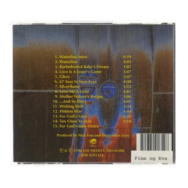 Dizzy Mizz Lizzy CD album fra EMI Medley