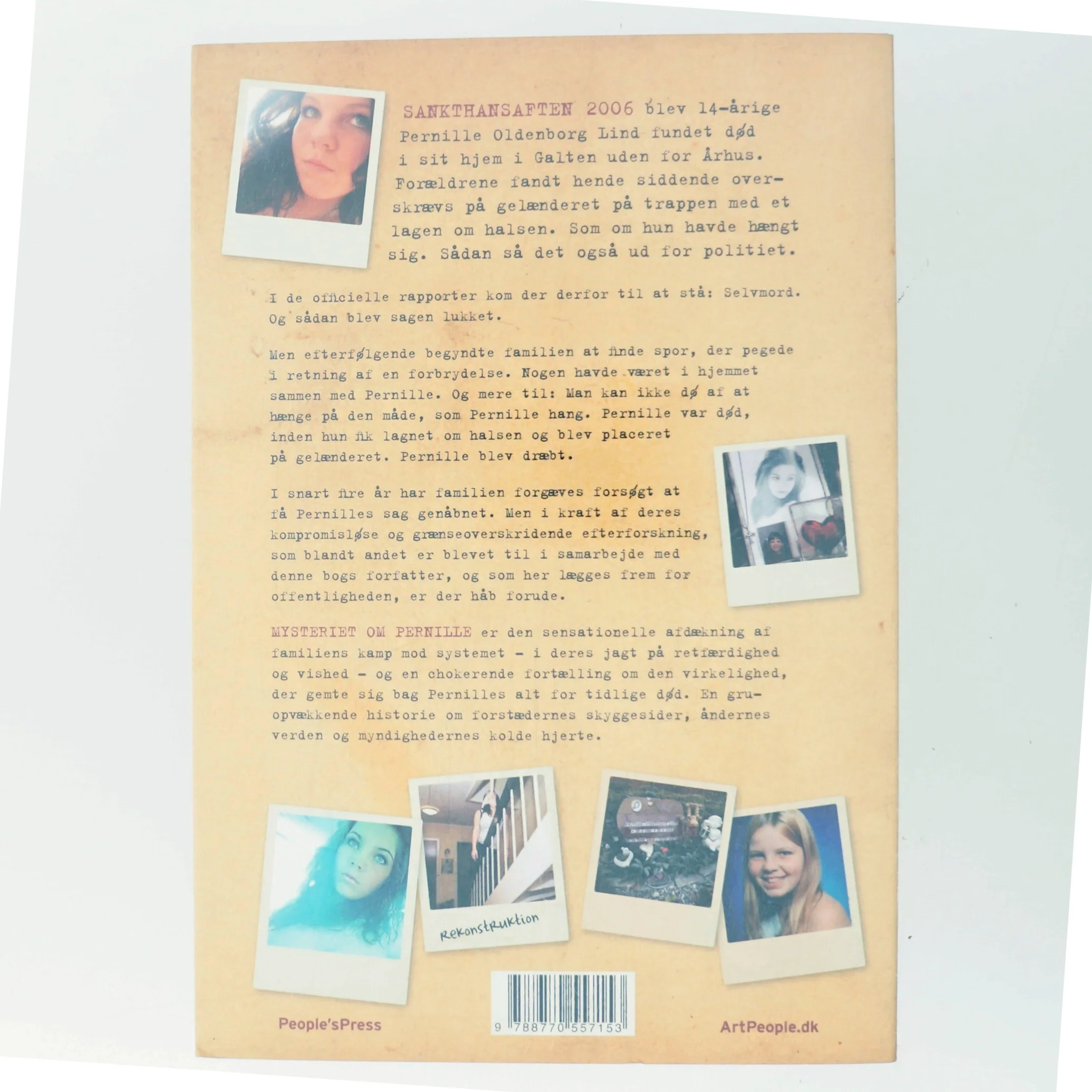 Mysteriet om Pernille : krimi-dokumentar af Ellen Stampe (Bog)