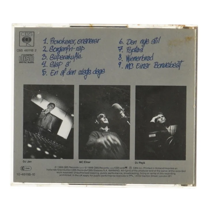 MC Einar Den Nye Stil CD