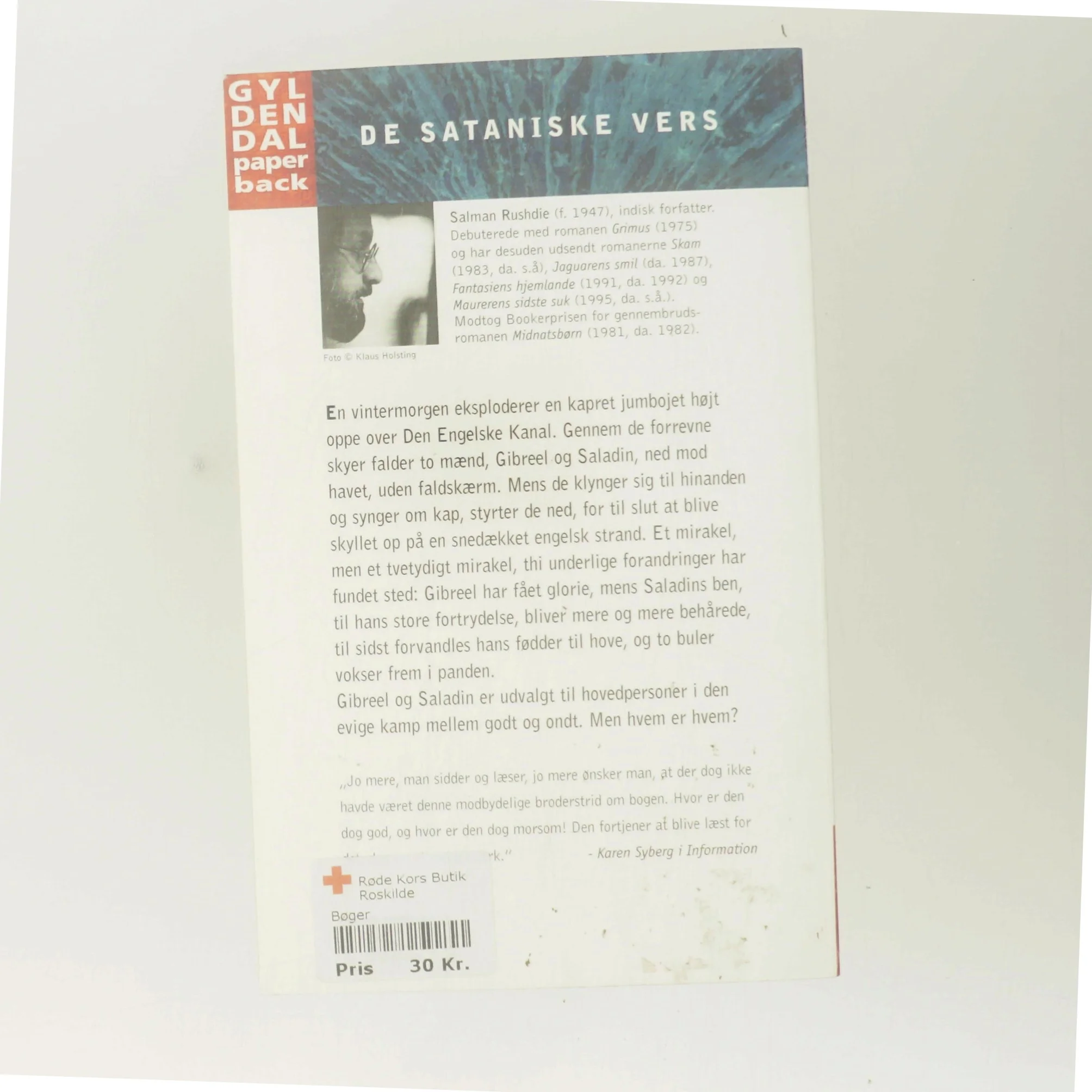 De Sataniske Vers af Salman Rushdie (Bog)