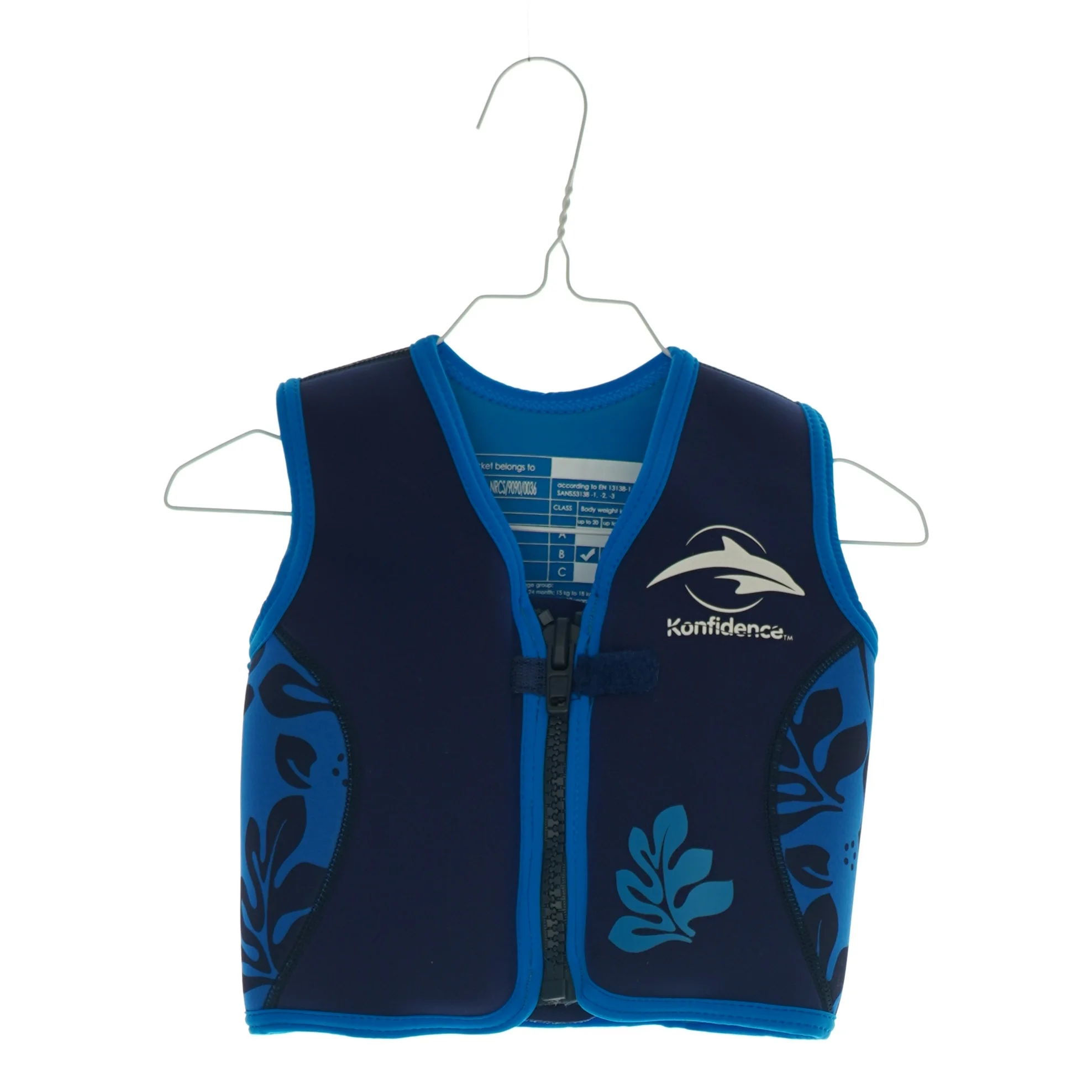 Svømmevest fra konfidence der er anelse det ved jeg ikke