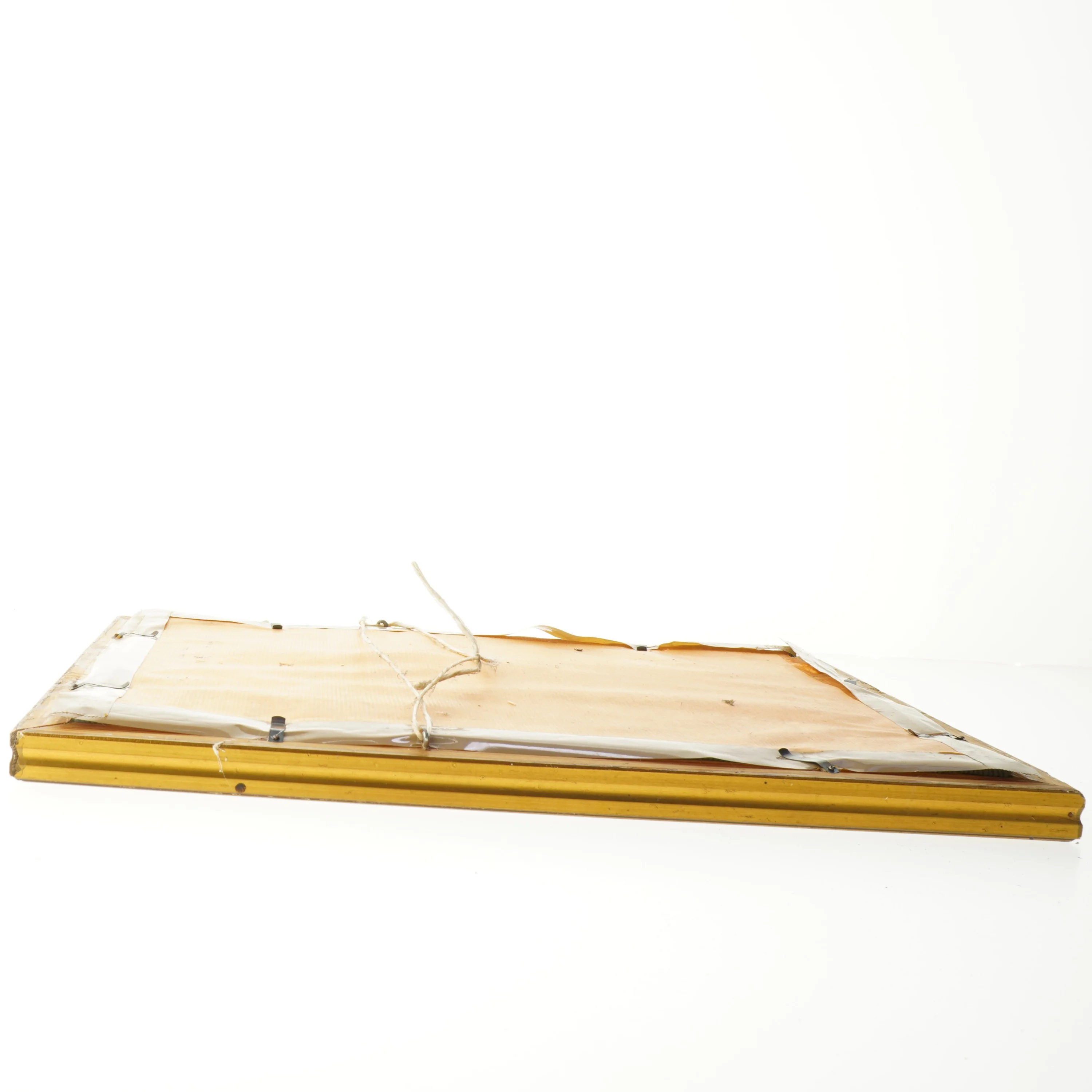 Broderet billede i ramme (str. 45x37 cm)