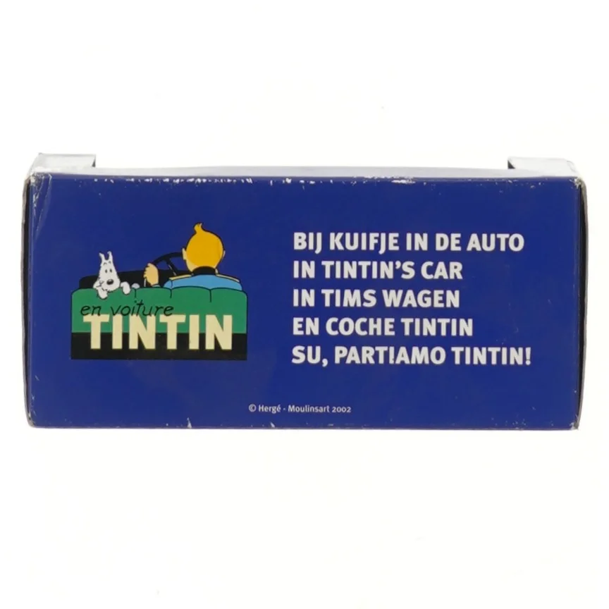 Tintin modelbil i original emballage (str. 15x7 cm)