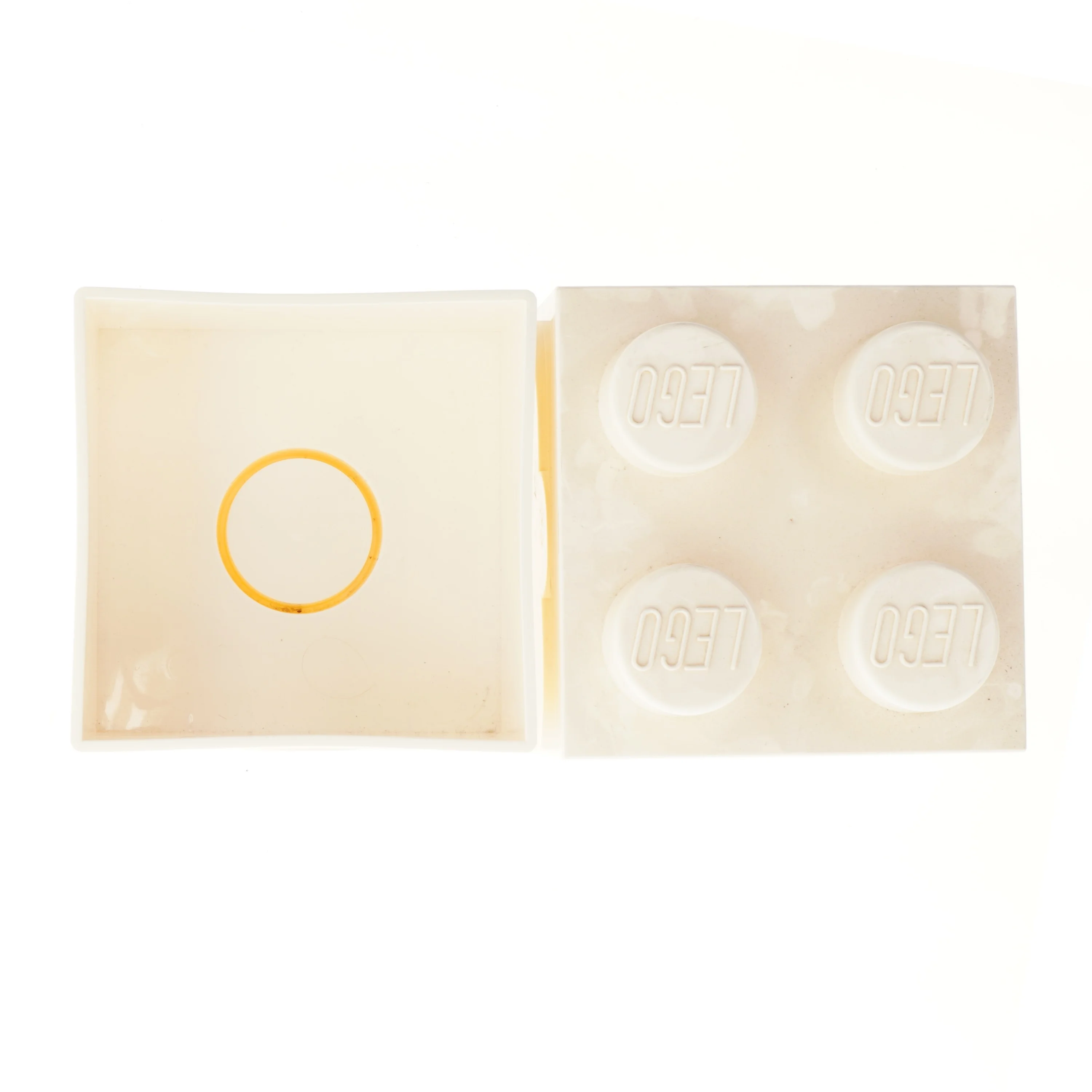 Hvid LEGO opbevaringskasse fra LEGO (str. 25x25x15,5 cm)