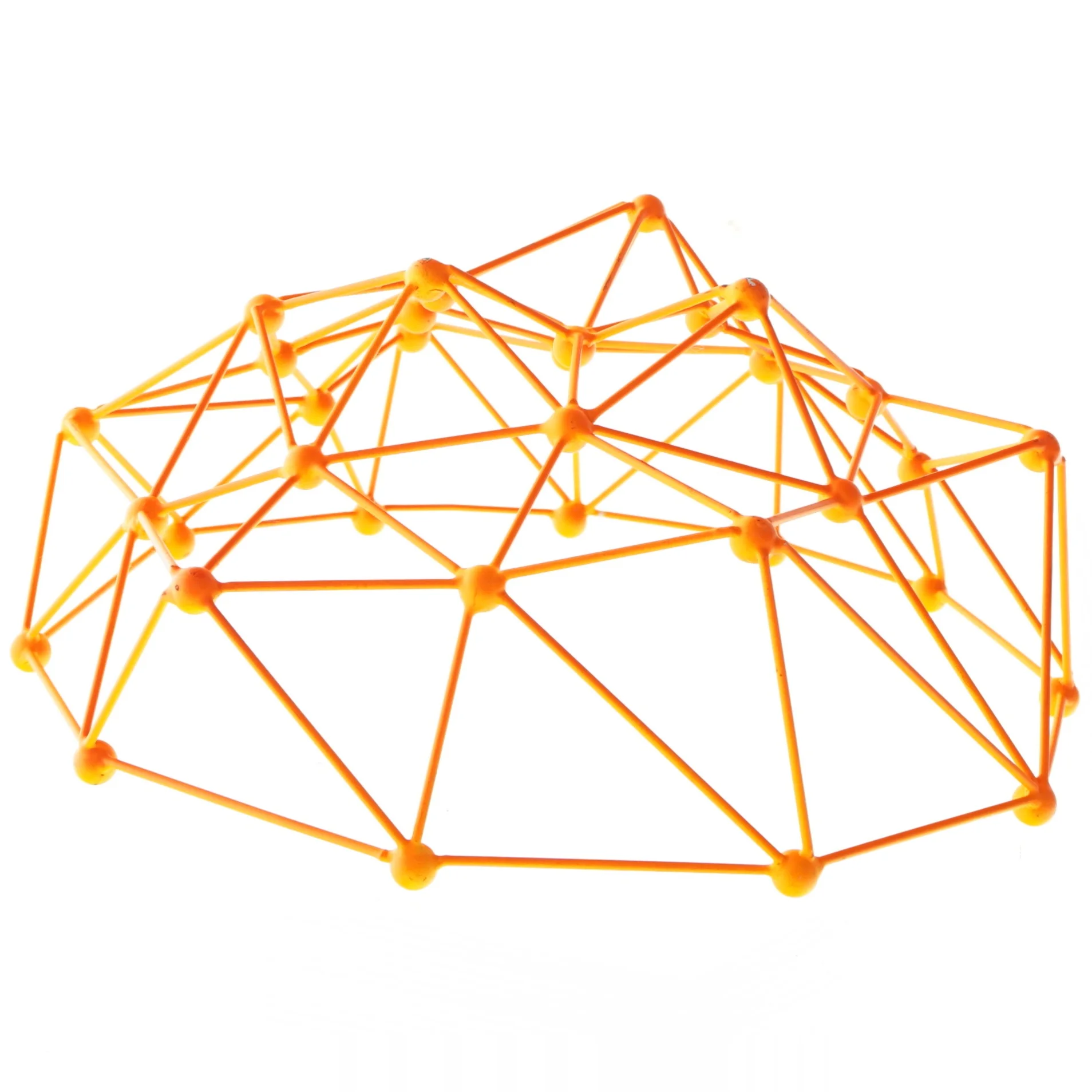 Geometrisk frugtskål (str. 32 cm)