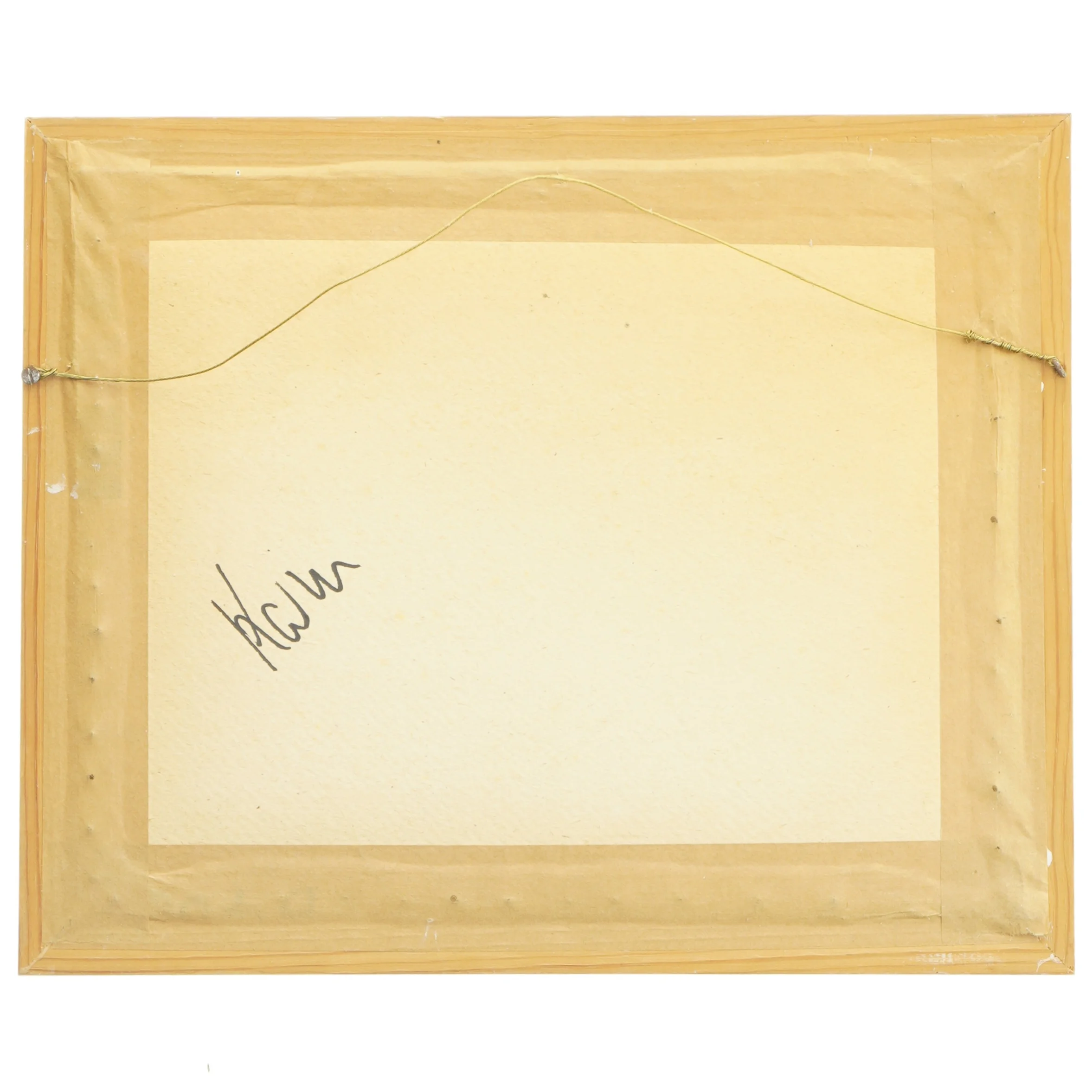 Billedramme med broderet motiv (str. 29,5x24 cm)