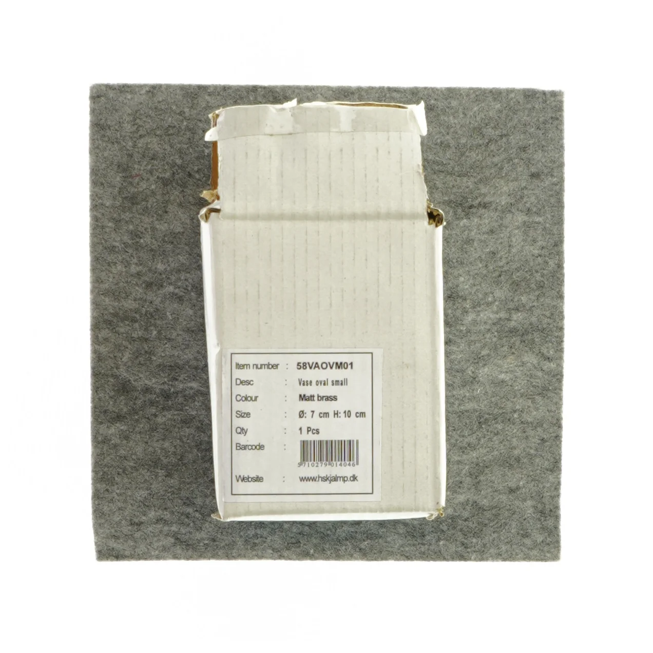 Lille oval vase fra Skjalm P 