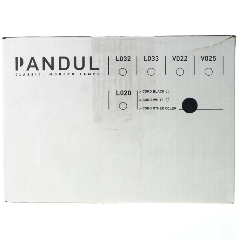Henning Koppel lampe for Pandul fra Pandul (str. 22 cm)