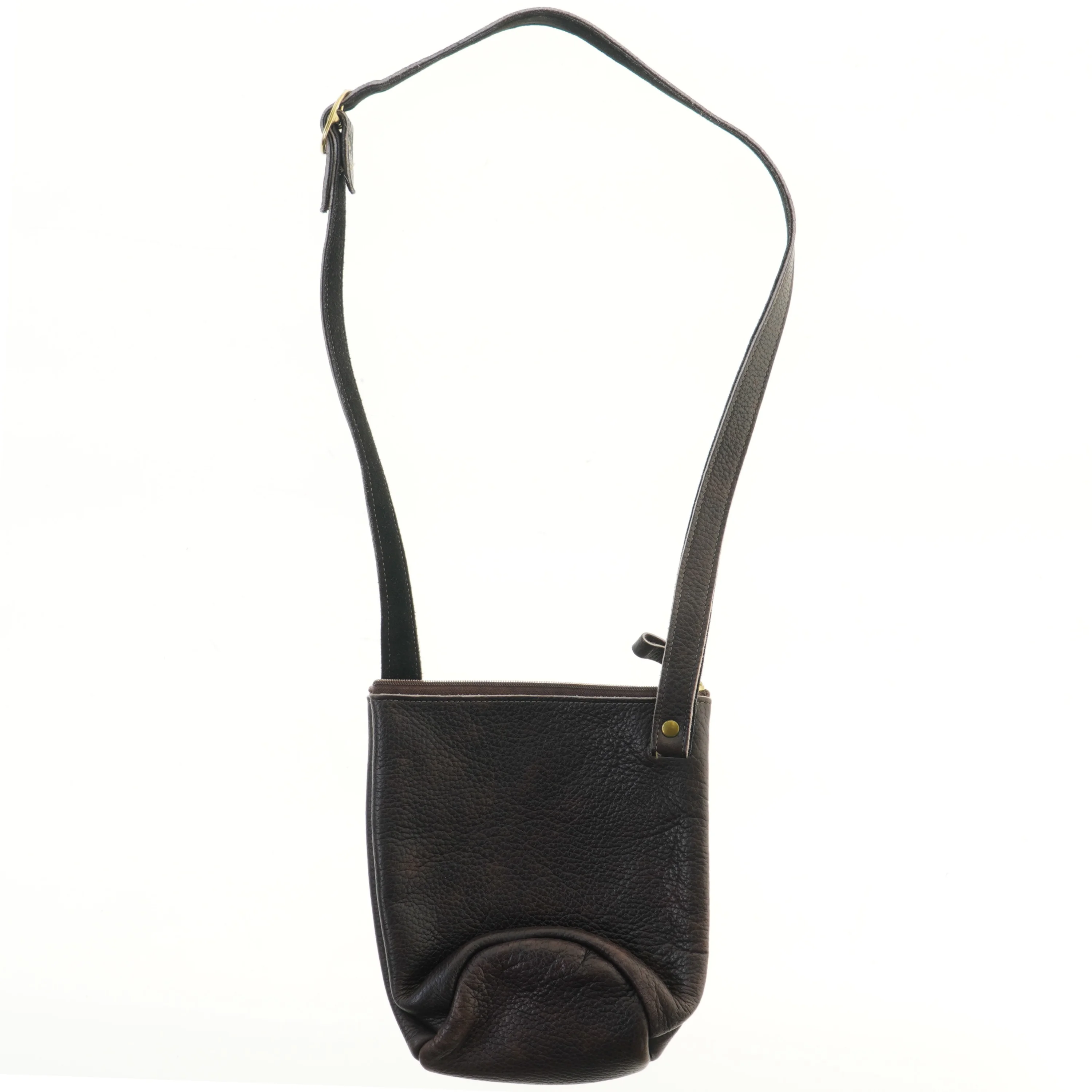 Vintage skuldertaske med blomstermotiv (str. 26x22 cm)