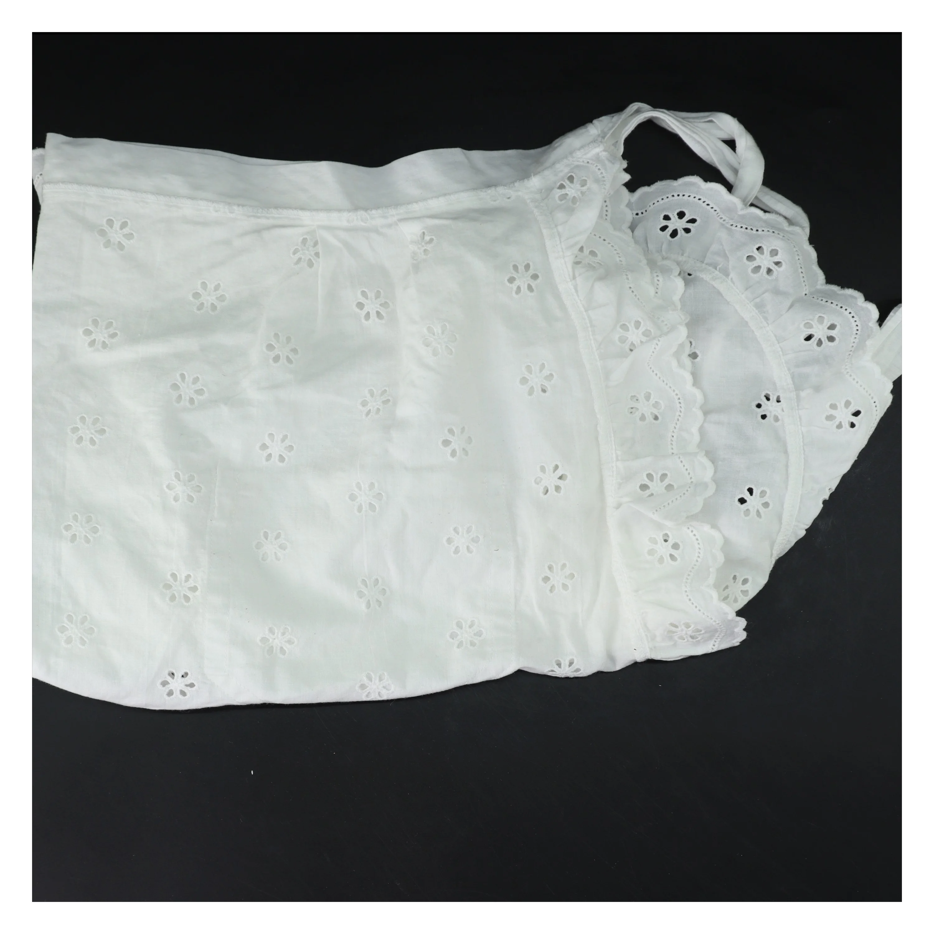 Vintage forklæde (str. 60x66 cm)