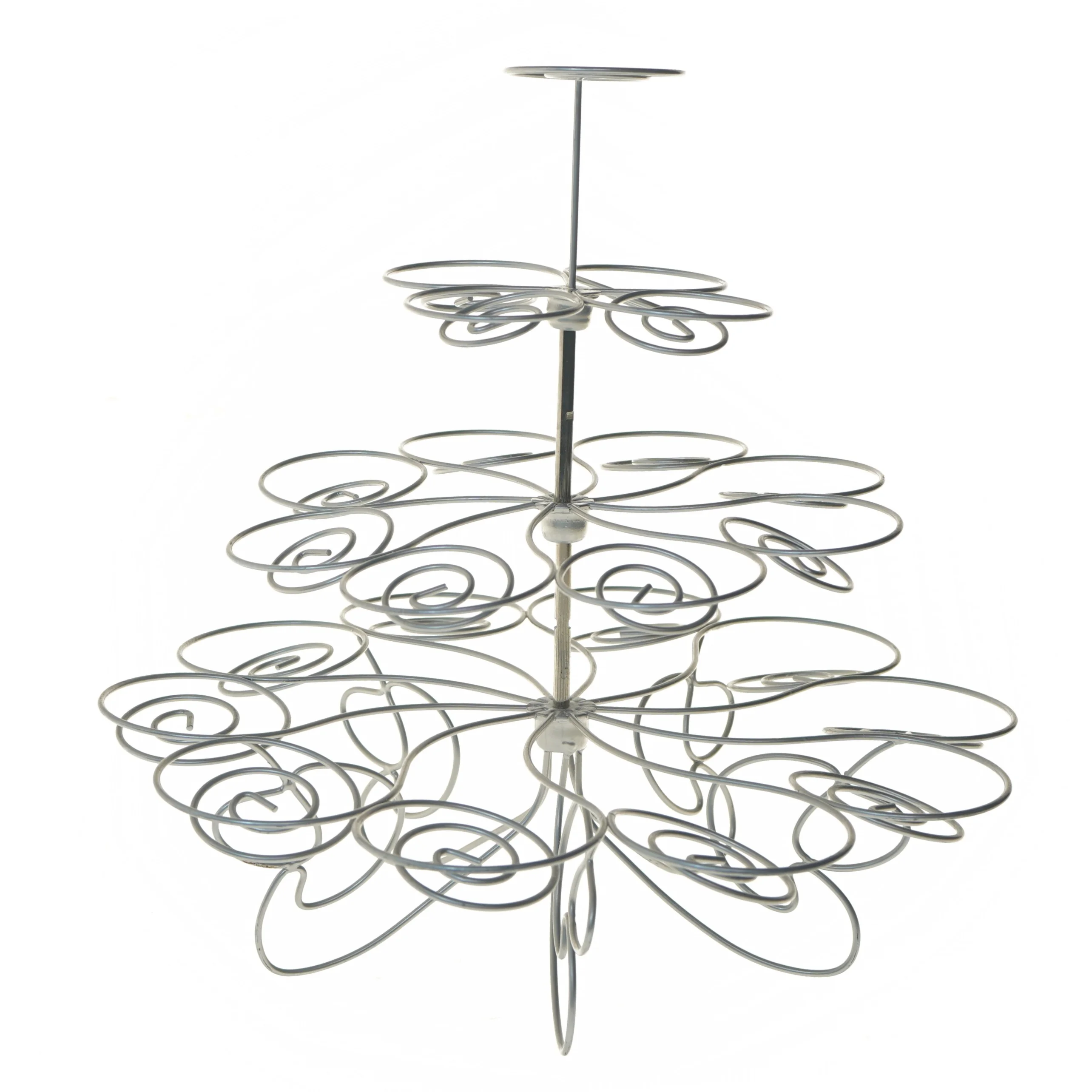 Fin muffinholder med spiral design (str. 33 cm)