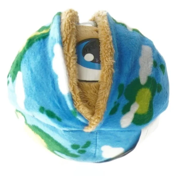 Bamse med vendbart design fra Orry (str. Ø 10 cm)